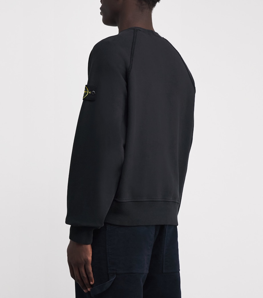 Cotton Compass Logo Sweatshirt V0029 Image 4