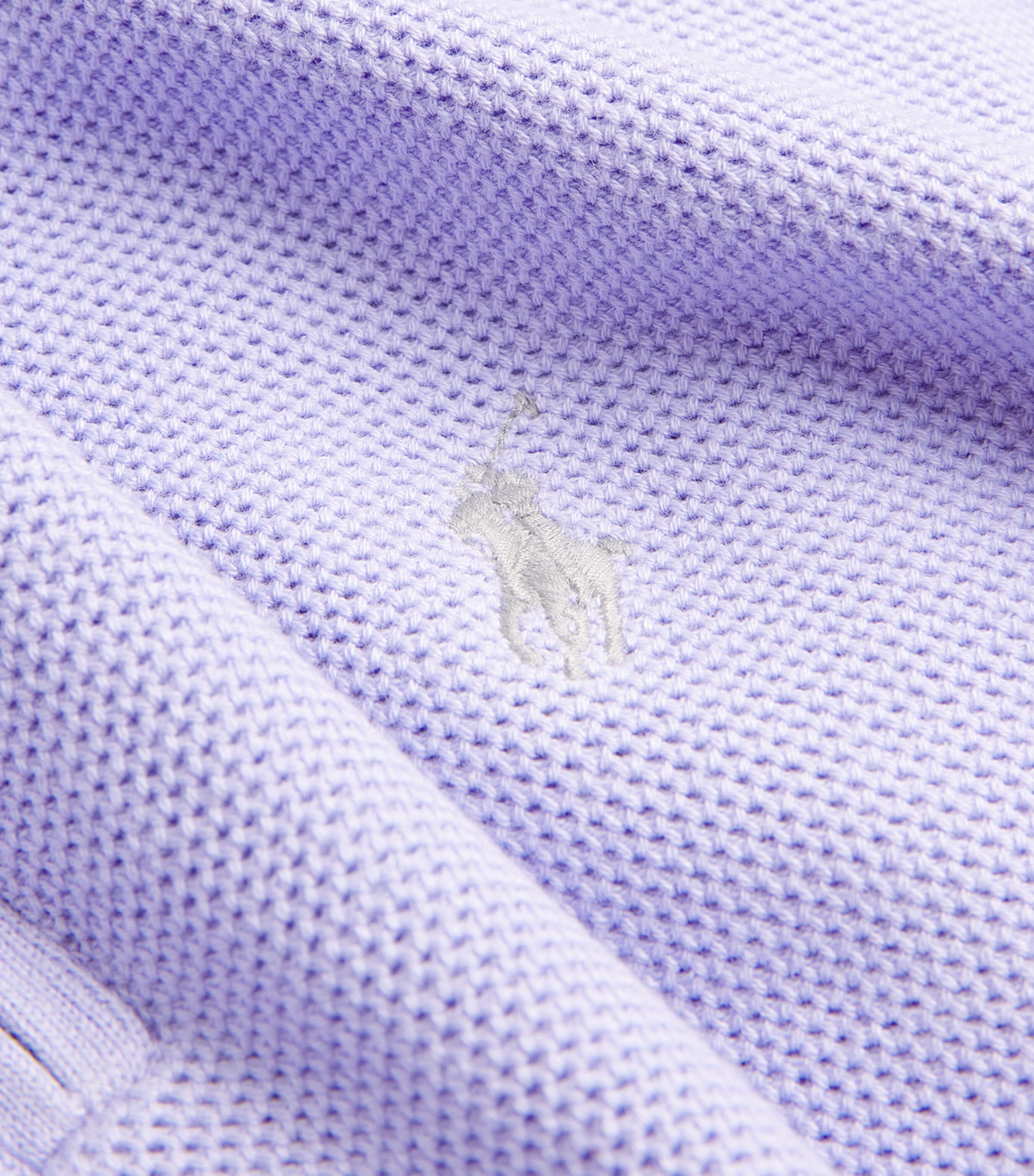 Cotton Quarter-Zip Sweater SKY LAVENDER Image 5
