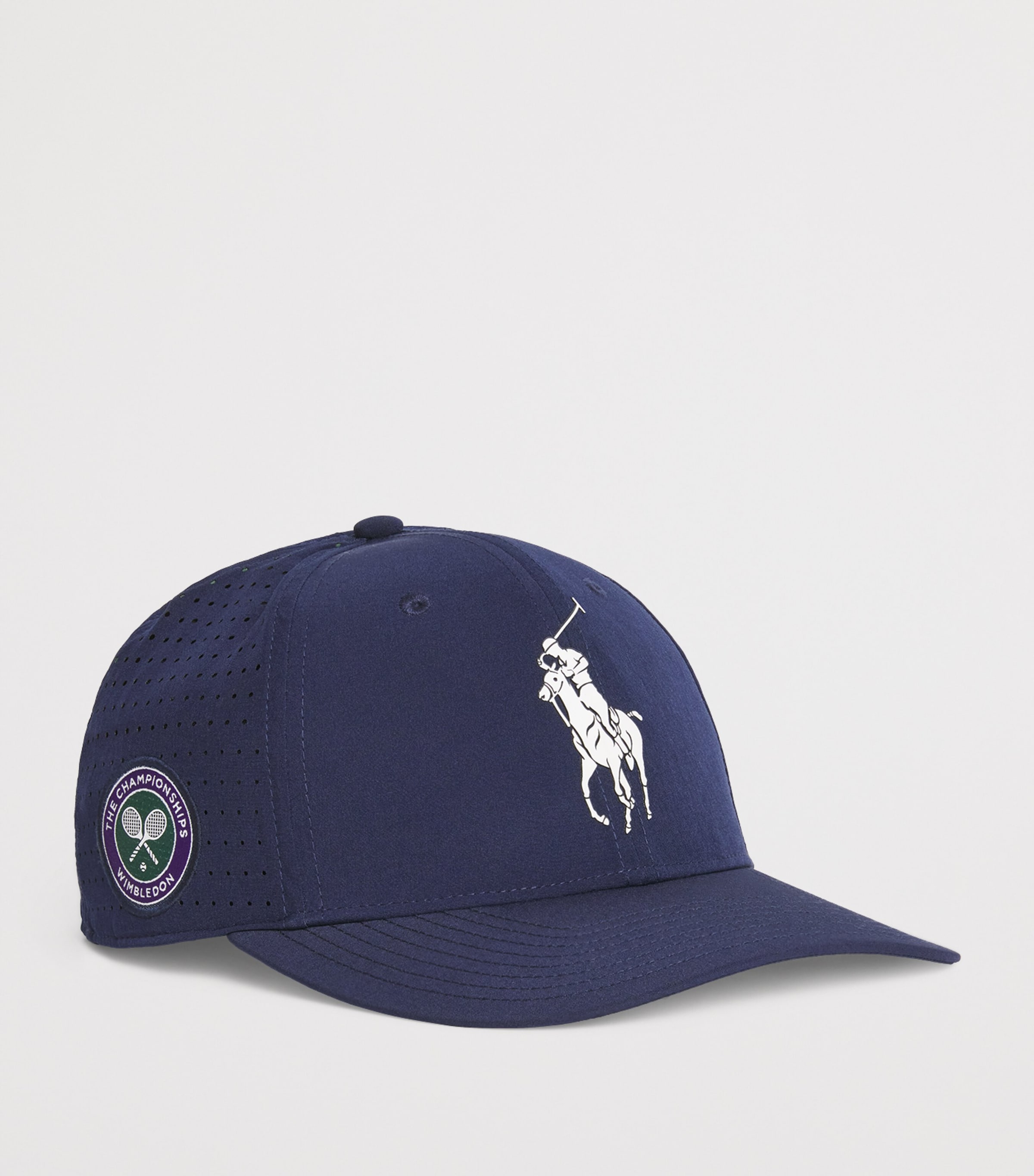 RLX Ralph Lauren Navy x Wimbledon Polo Pony Mesh Cap | Harrods US