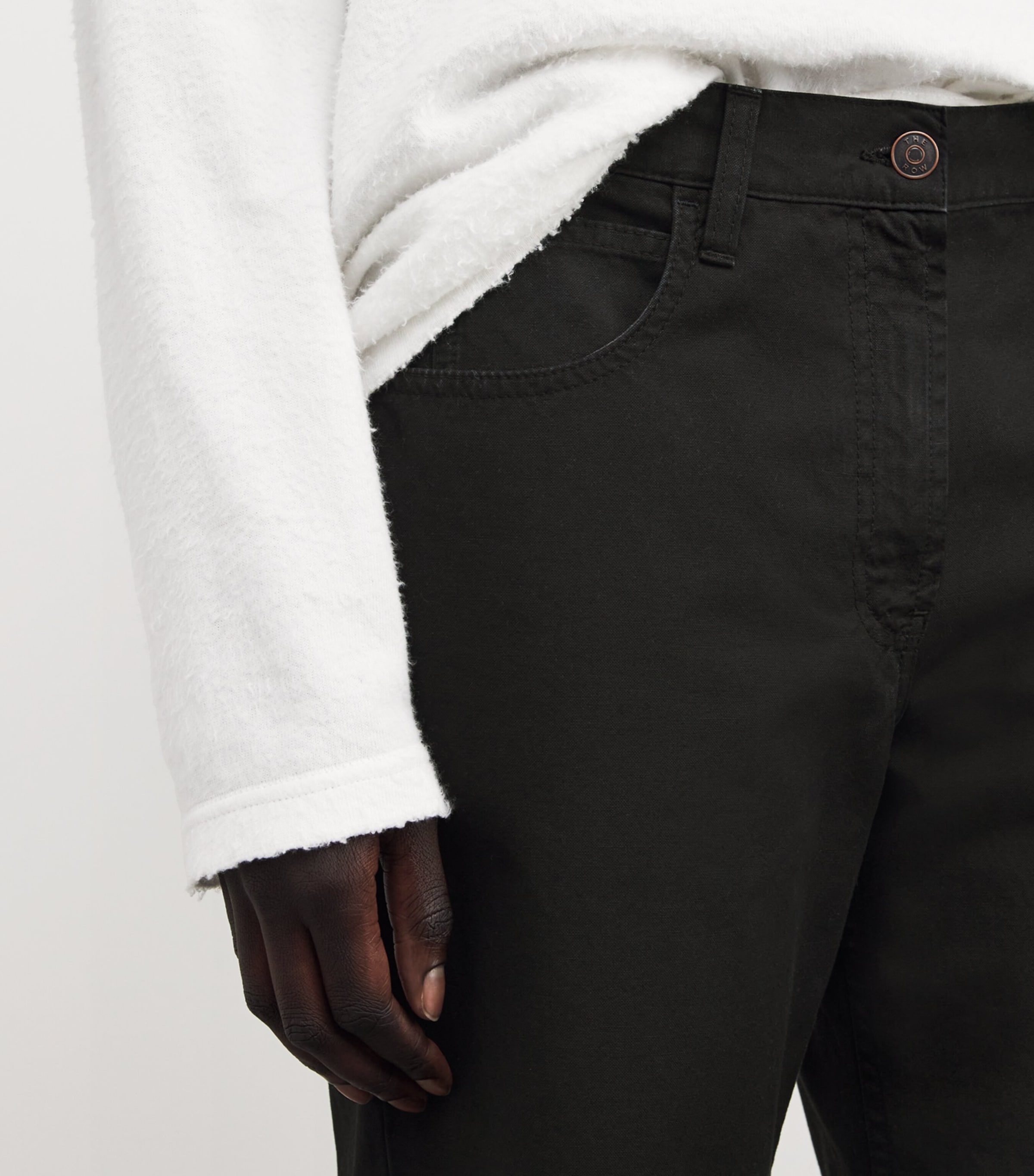 The Row Landais Cotton Jeans | Harrods US