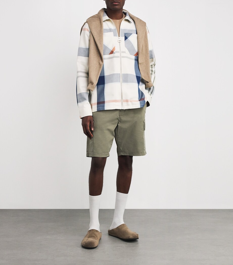 Twill Cargo Shorts LIGHT MOSS Image 2