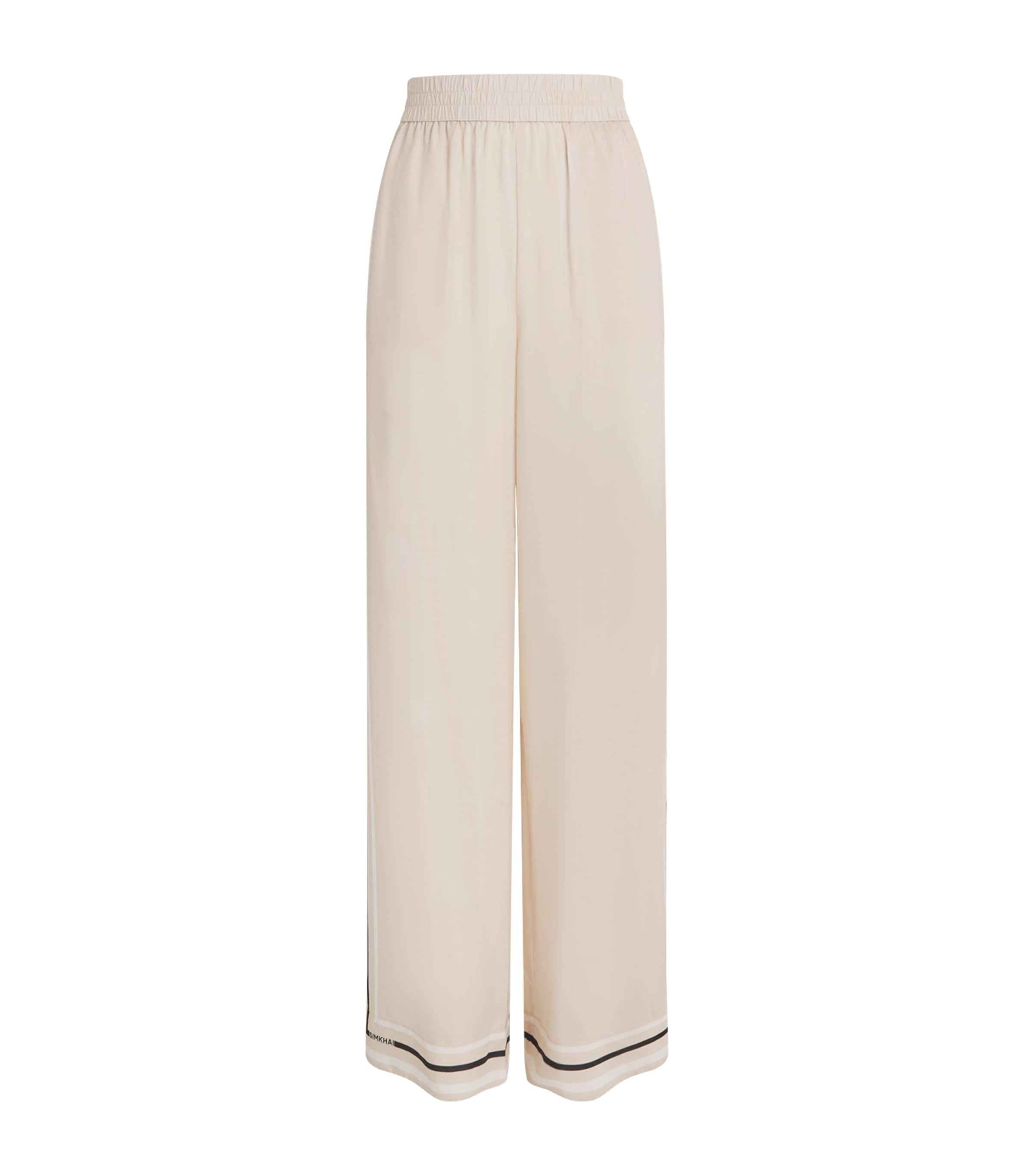 Simkhai Thomson Wide-leg Trousers In Neutral