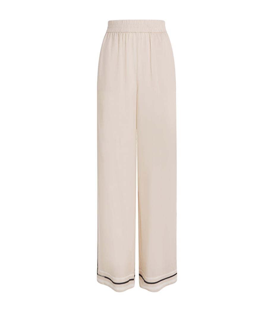 Thomson Wide-Leg Trousers SAND STRIPE Image 1