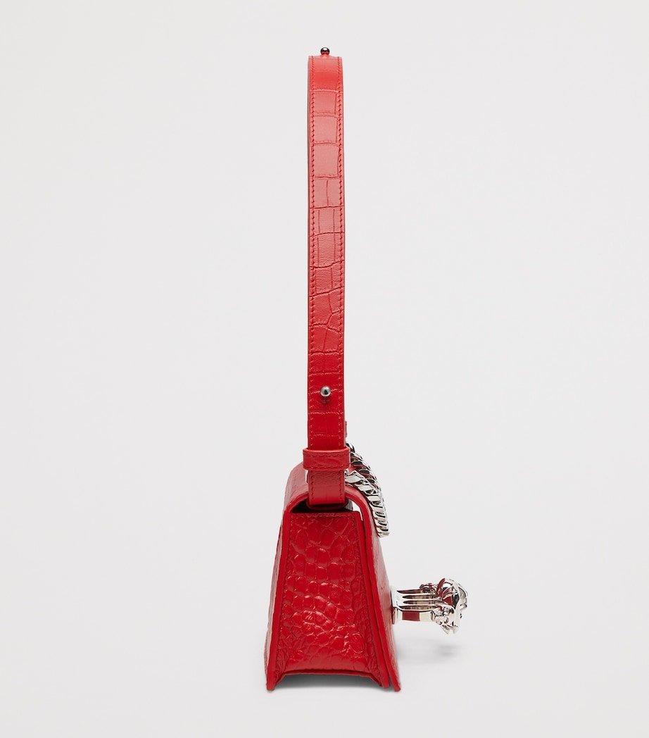 McQueen Mini Jewelled Knuckle Shoulder Bag Image 3