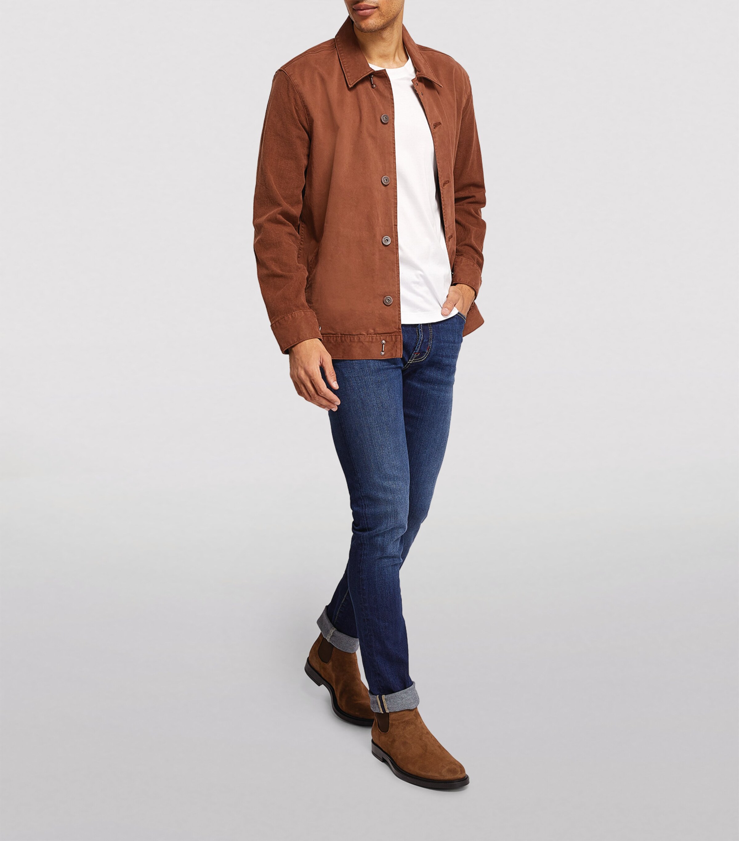 High-Rise Slim Jeans 100D Image 2