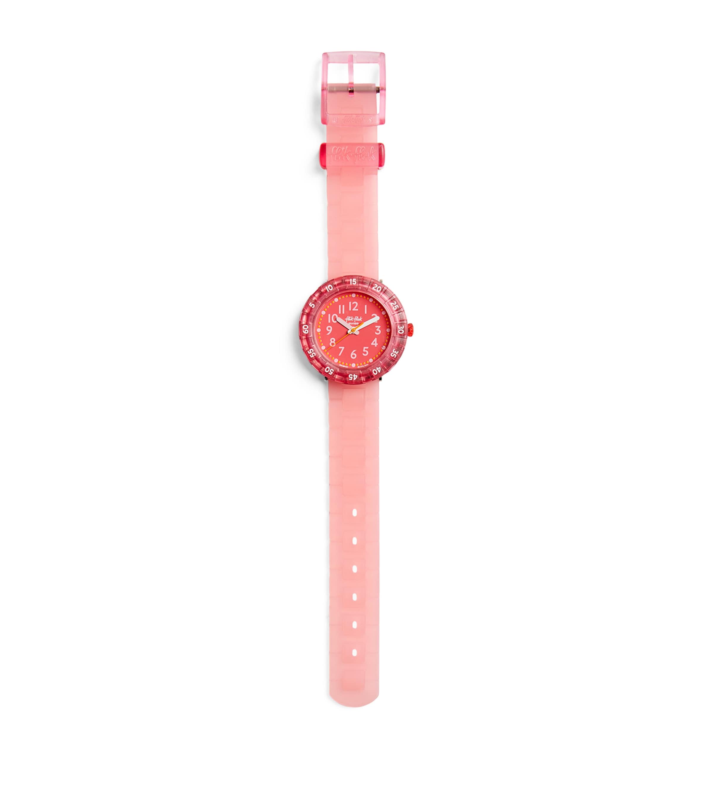 Flik Flak Kids' Level Pink Watch