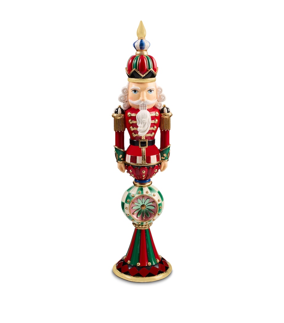 MacKenzie-Childs Timeless Tartan Nutcracker Red Image 1