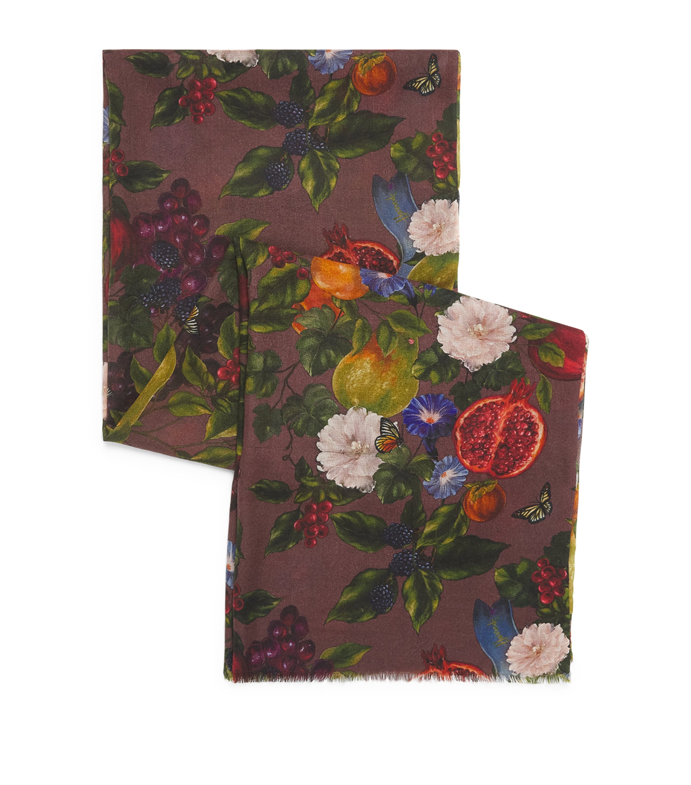 Harrods Wool Festive Banquet Scarf