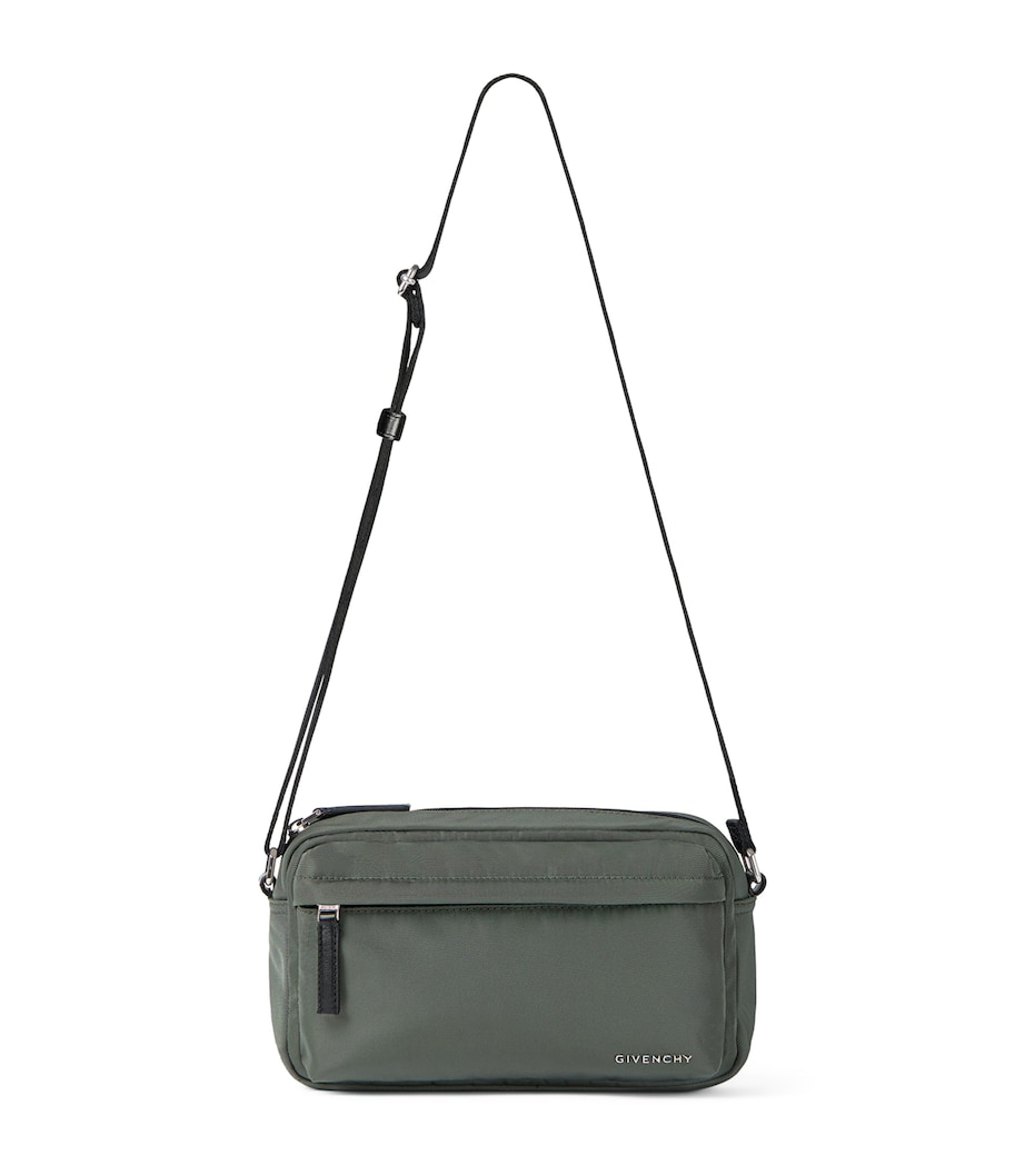 Givenchy Calfskin-Trim Logo Essential Camera Bag Salvia Image 1