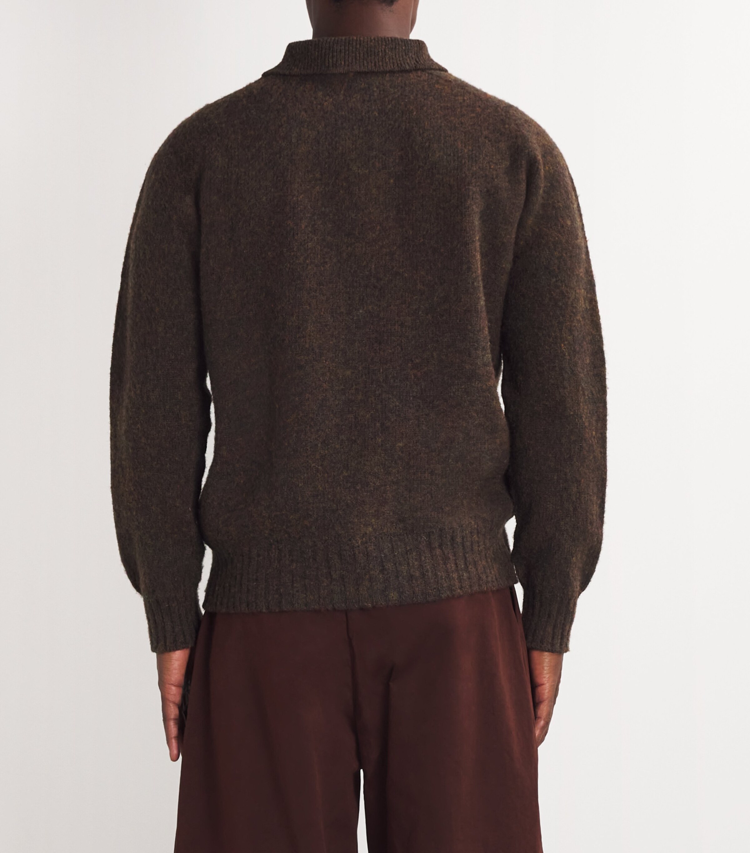 トップス SHETLAND WOOL CASHMERE KNIT CARDIGAN Auralee Shetland Wool Cashmere Knit Cardigan | Liberty