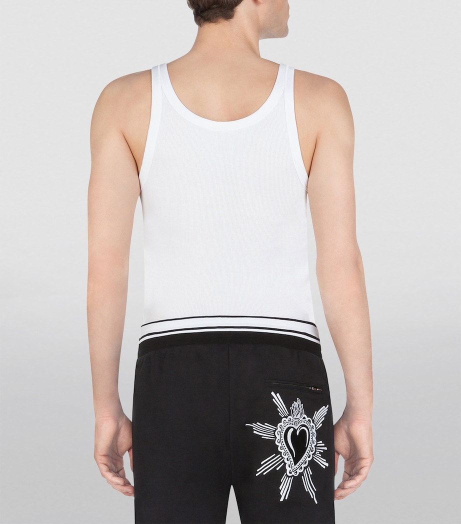 Dolce&Gabbana Womens Cotton Tank Top Image 4