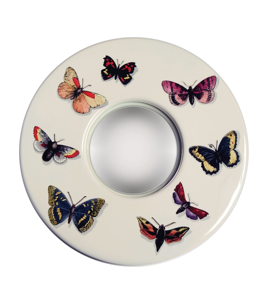 Fornasetti Farfalle Convex Mirror Image 1