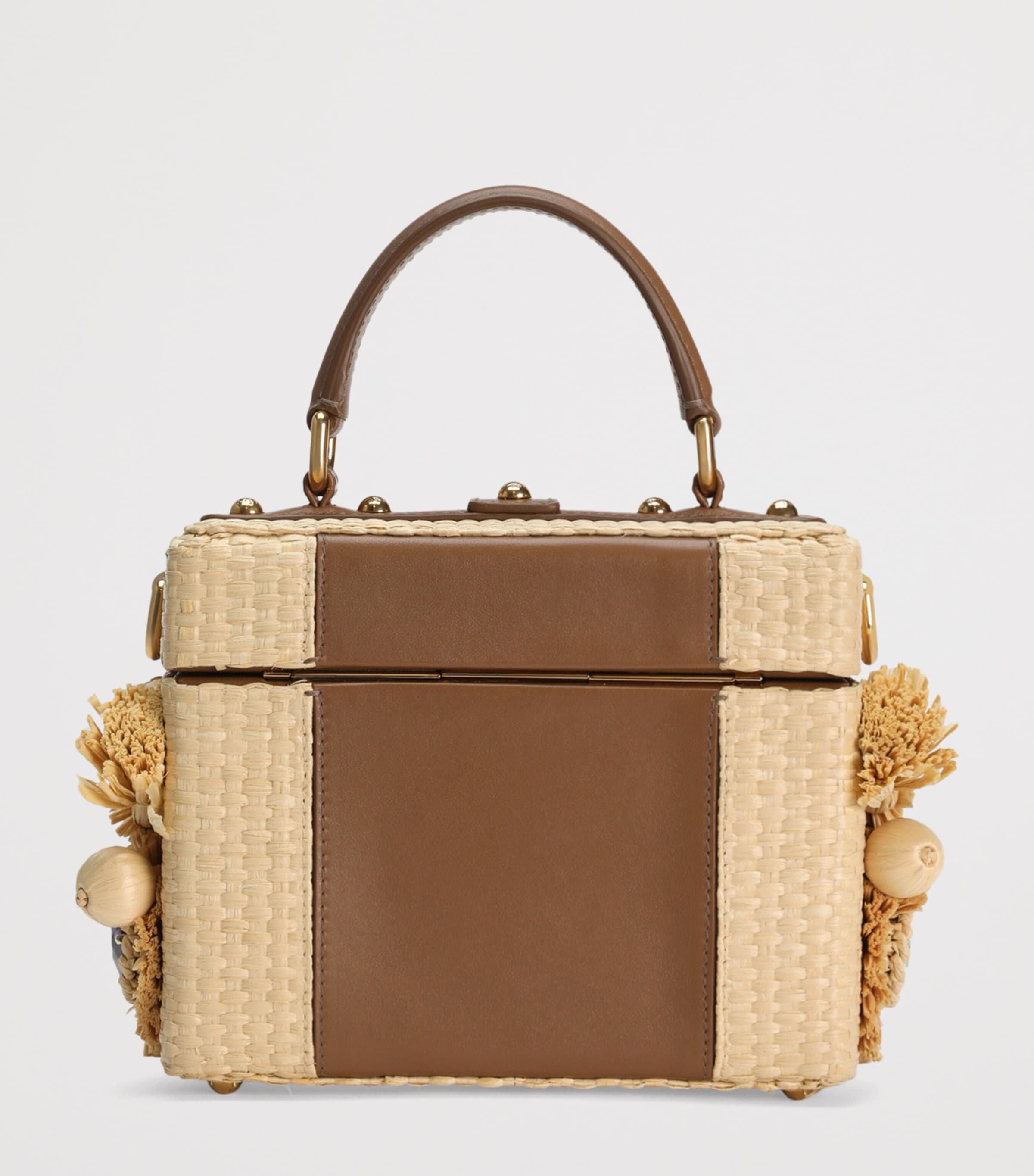 Dolce & Gabbana Multi Embellished Dolce Box Top-Handle Bag