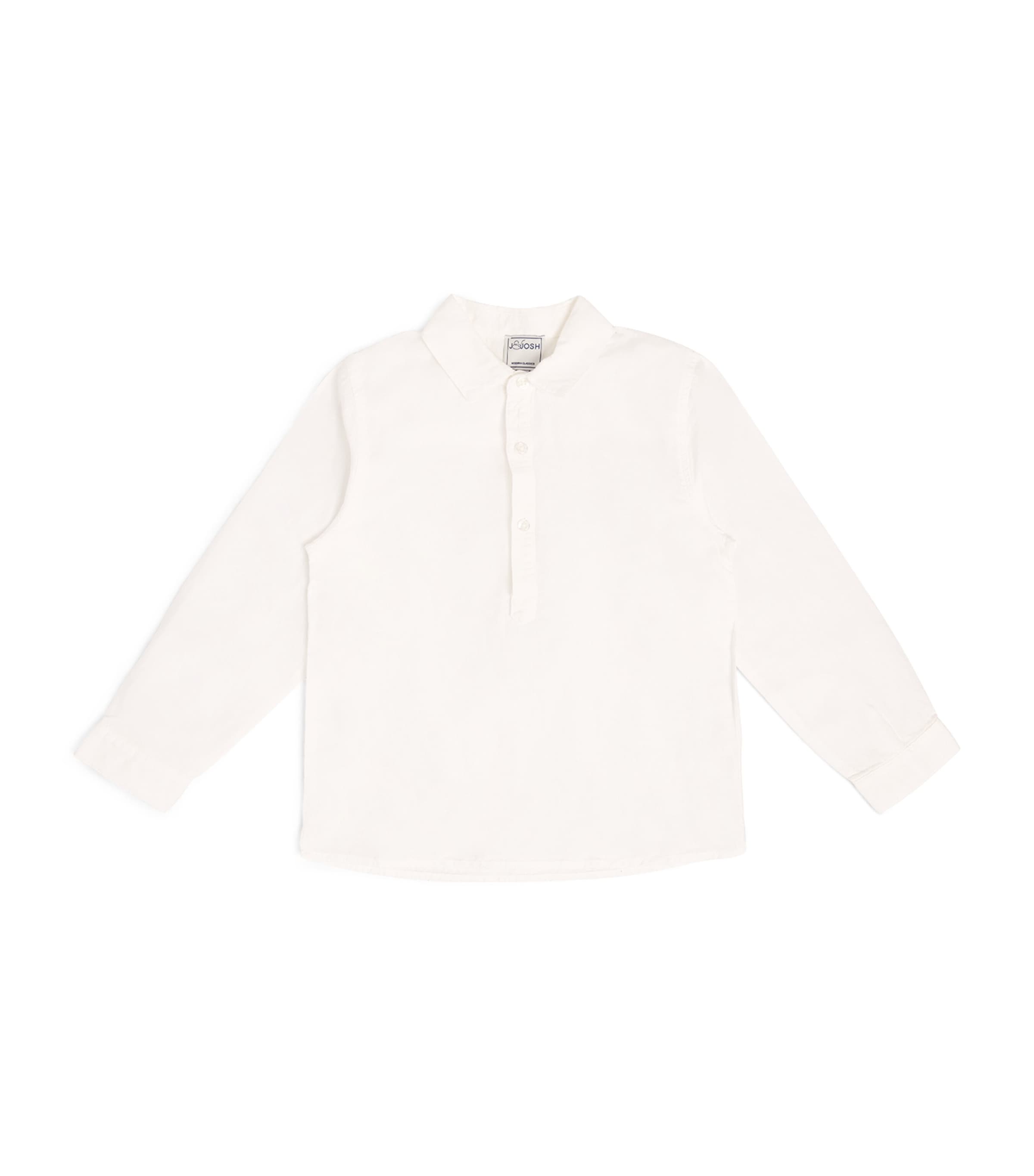 J & Josh Linen-cotton Kaftan Shirt In White