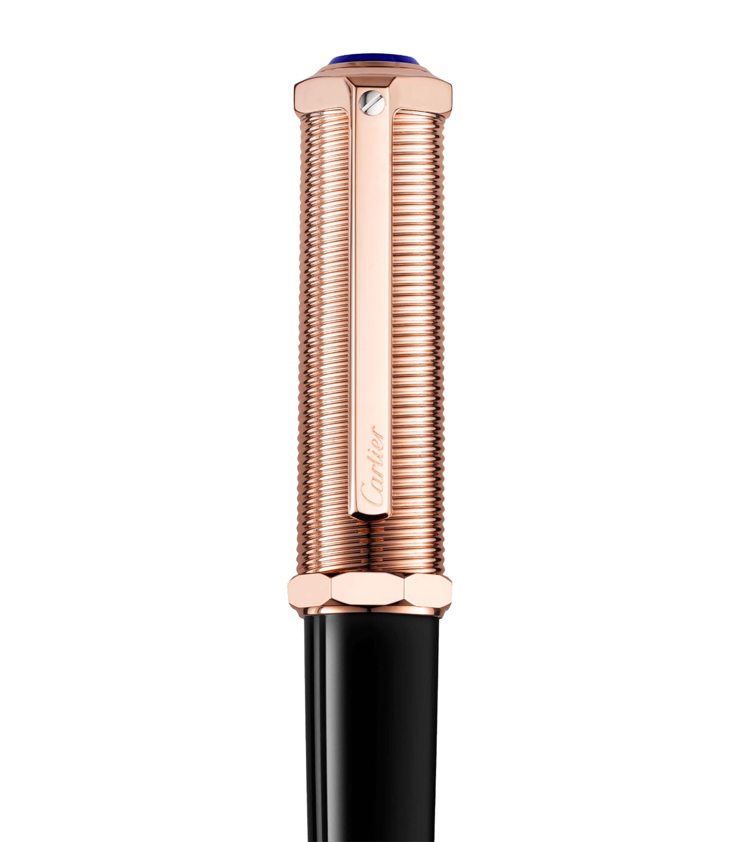 Santos-Dumont Ballpoint Pen BLACK & ROSE GOLD Image 4