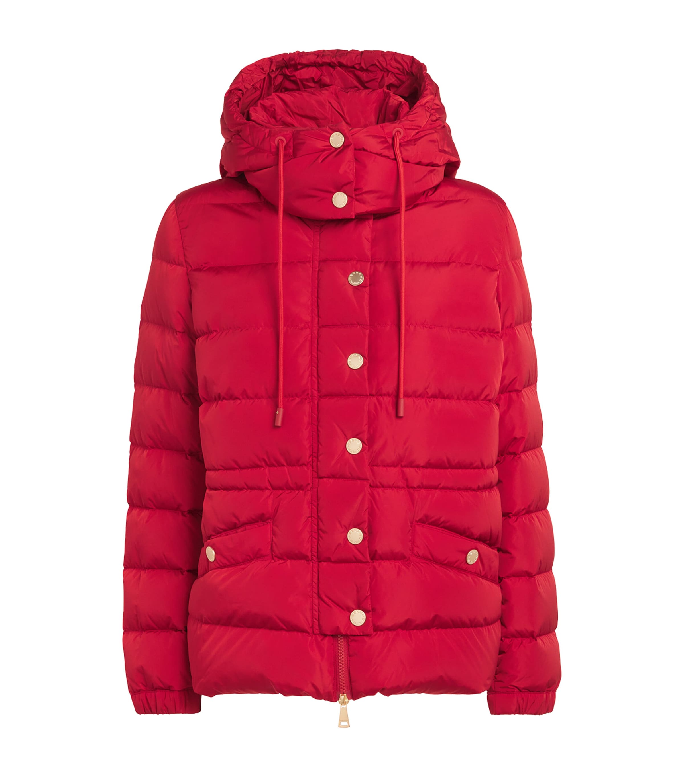 Weekend Max Mara Down Water-repellent Puffer Jacket In Red