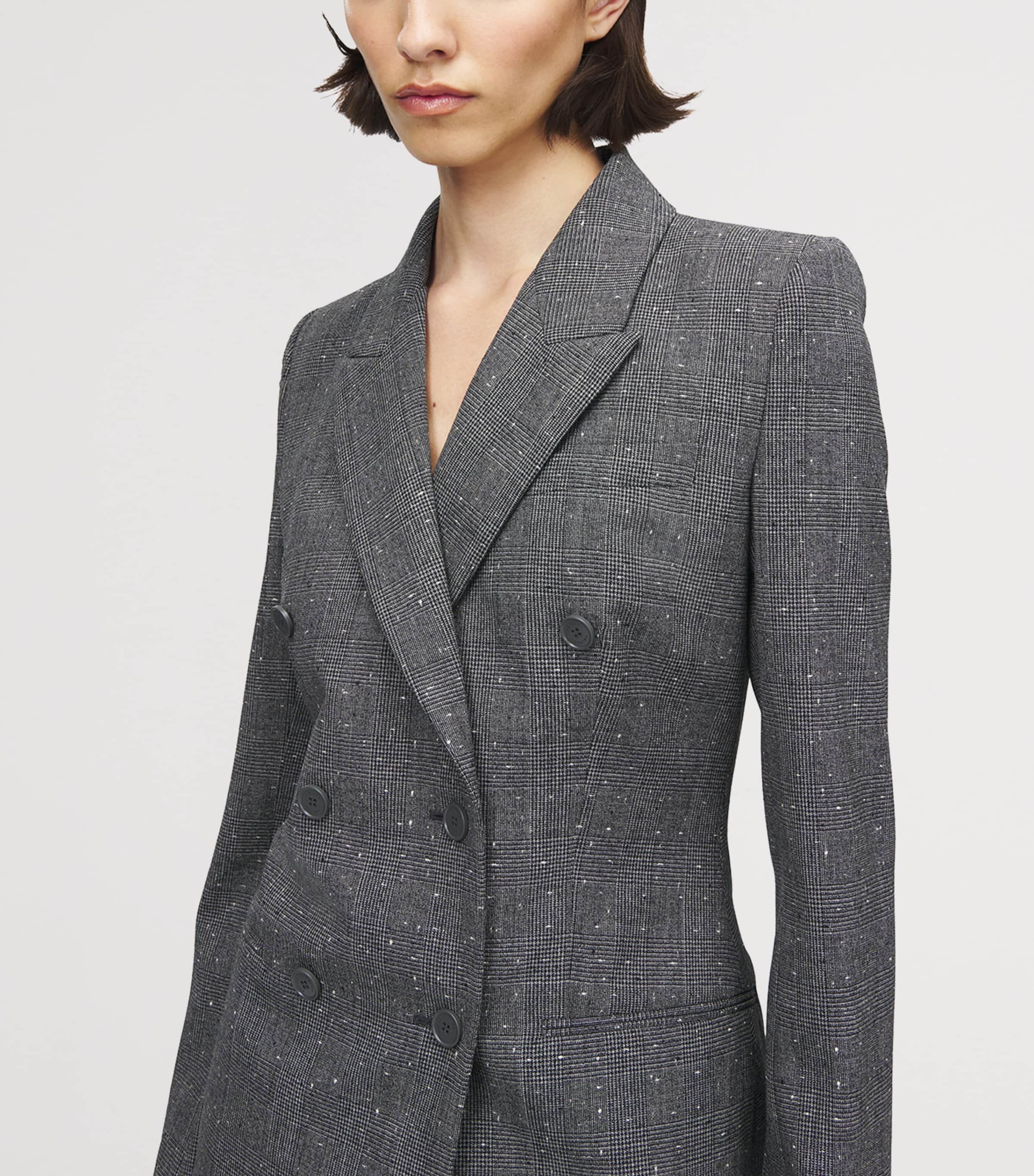 Wool Double-Breasted Blazer 1080 Image 4