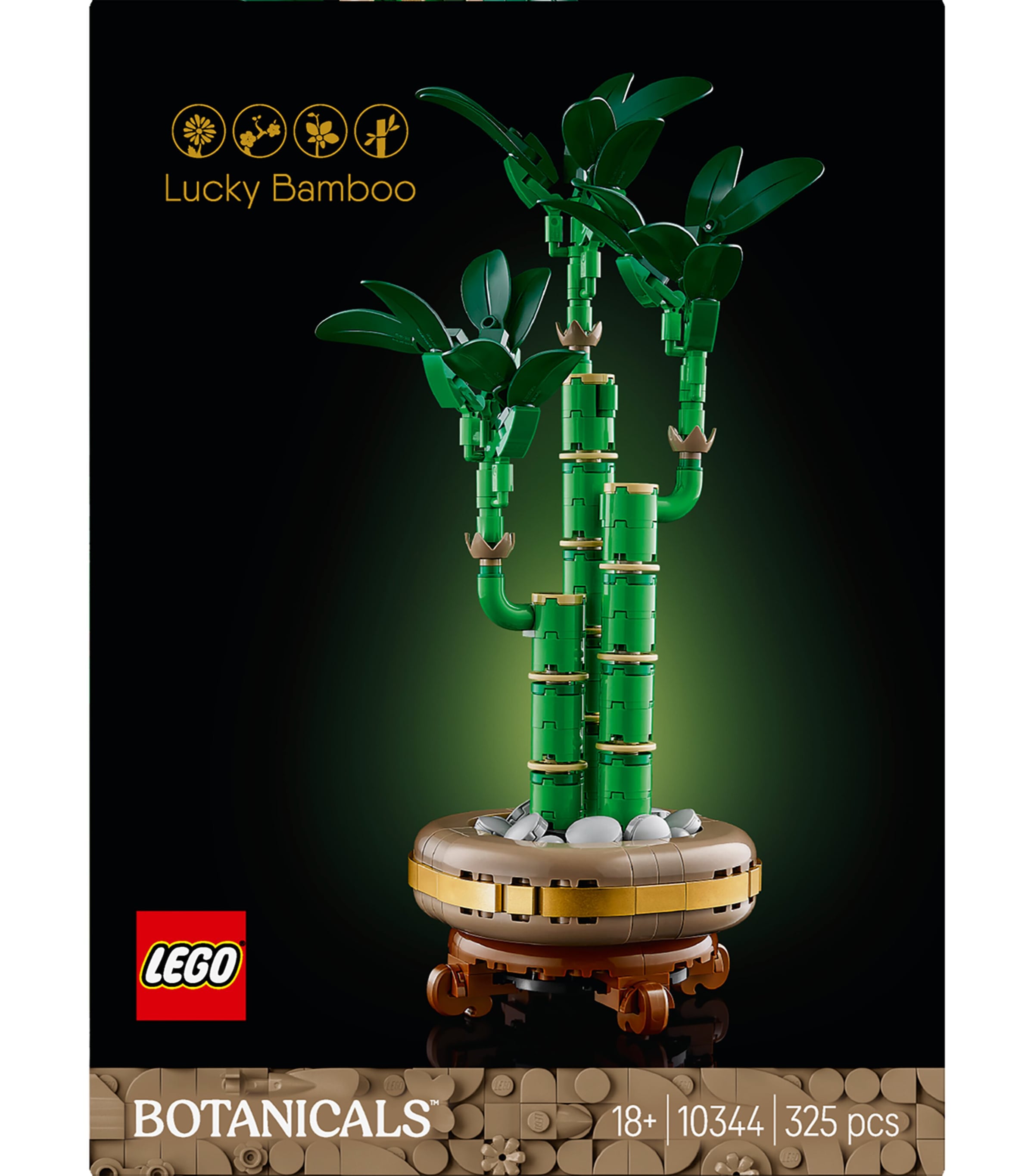 Botanical Collection Lucky Bamboo 10344 MULTI Image 4