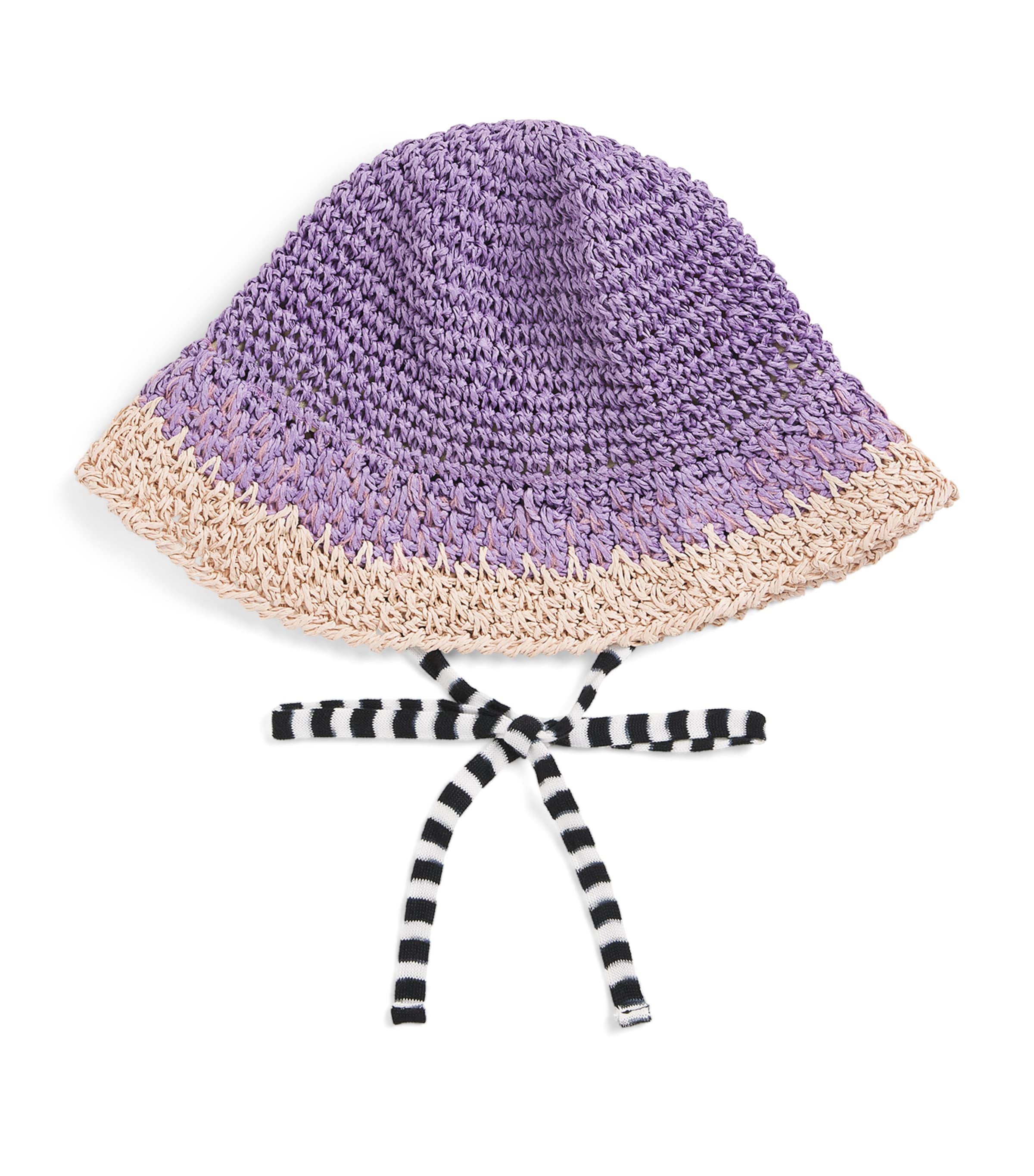 Missoni Straw Side-Tie Sunhat Image 1