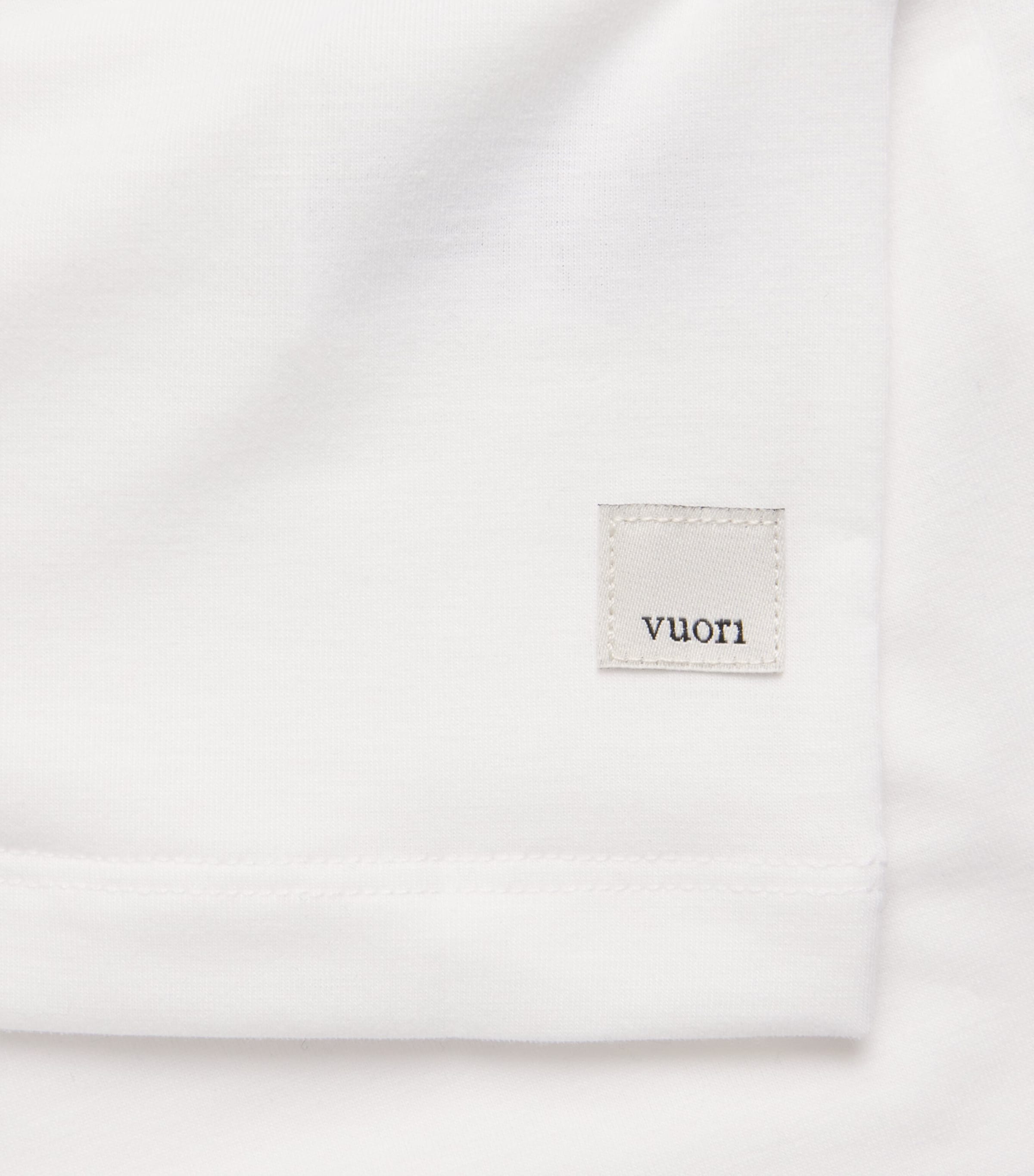 VUORI Mens Current Tech T-Shirt Wht White Image 6