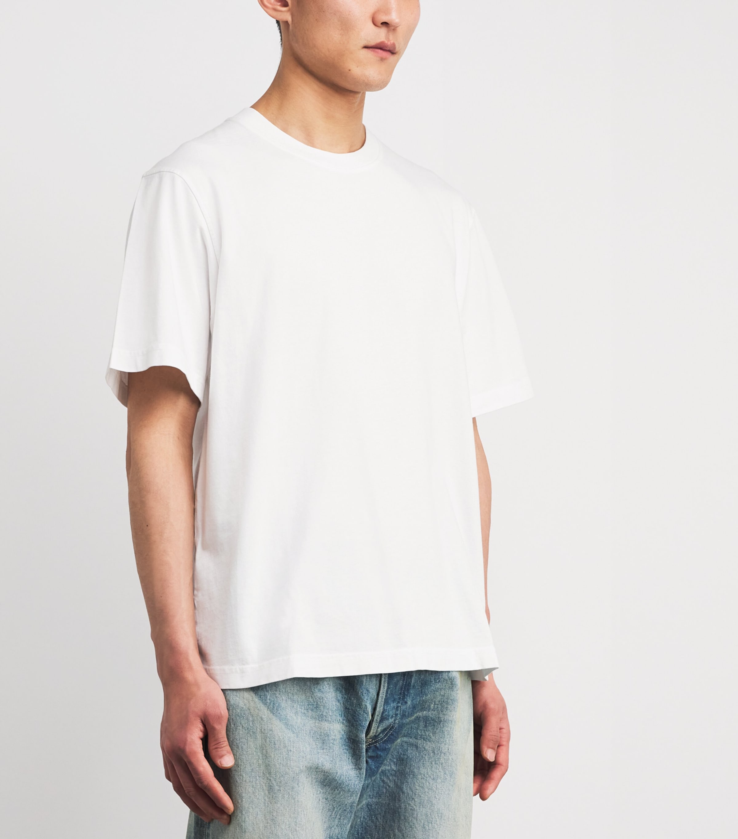 Cotton Asha T-Shirt WHITE Image 3