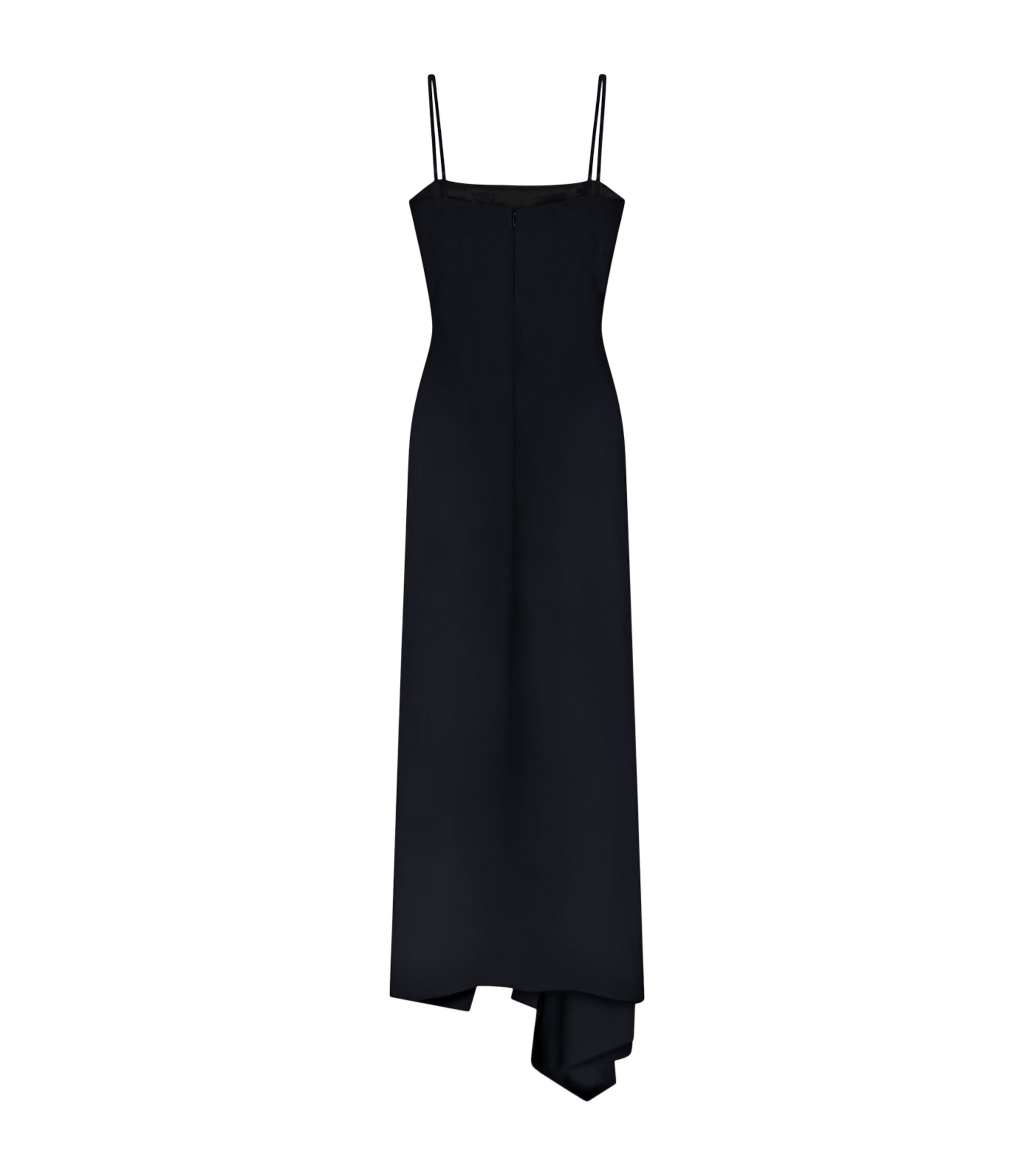 Givenchy Womens Square-Neck Maxi Dress Image 6