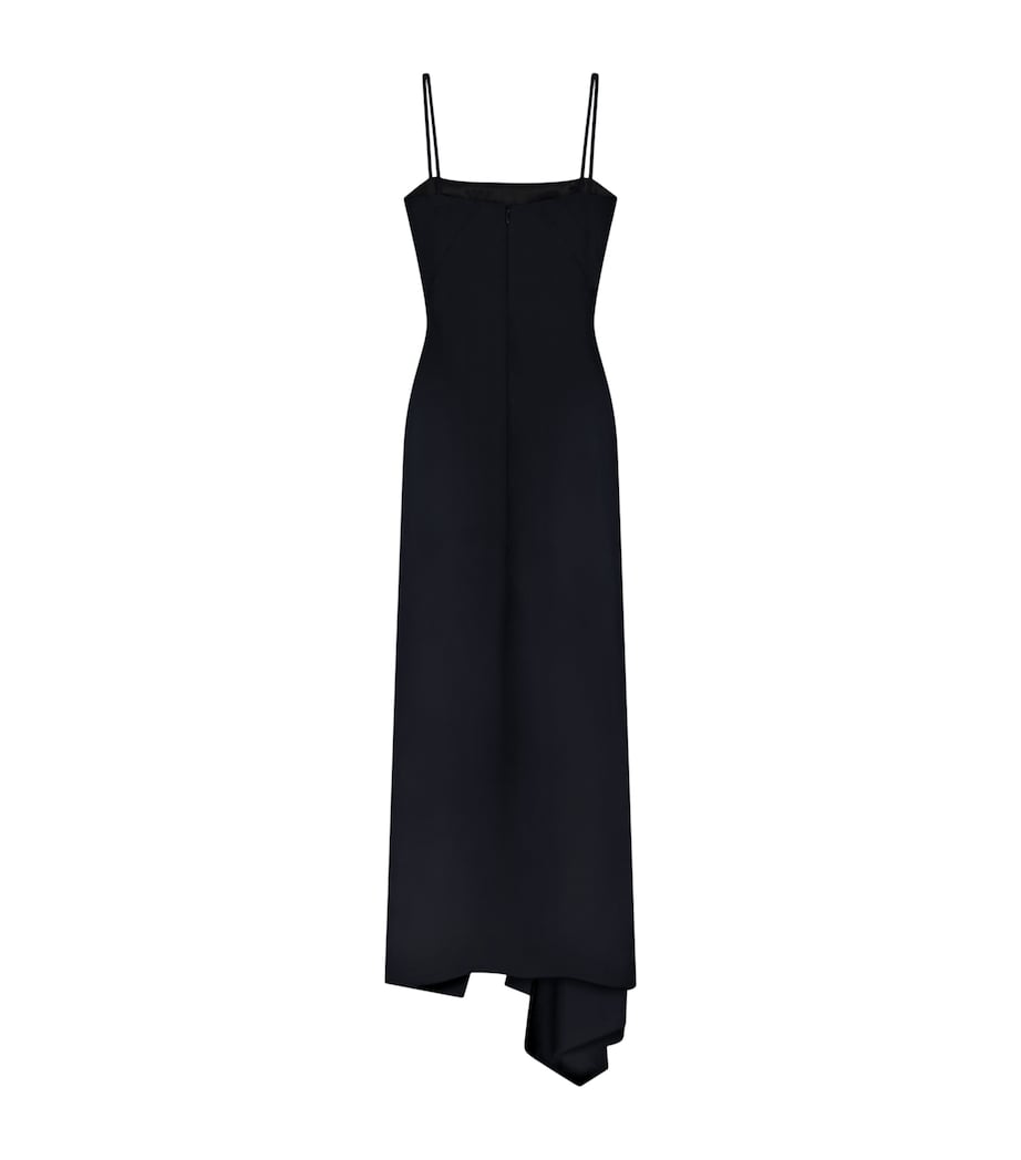 Givenchy Womens Square-Neck Maxi Dress Image 6