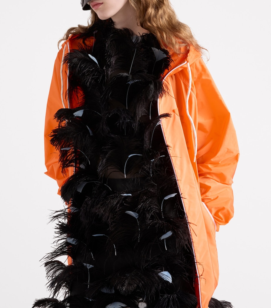 Prada Womens Re-Nylon Hooded Jacket Image 3