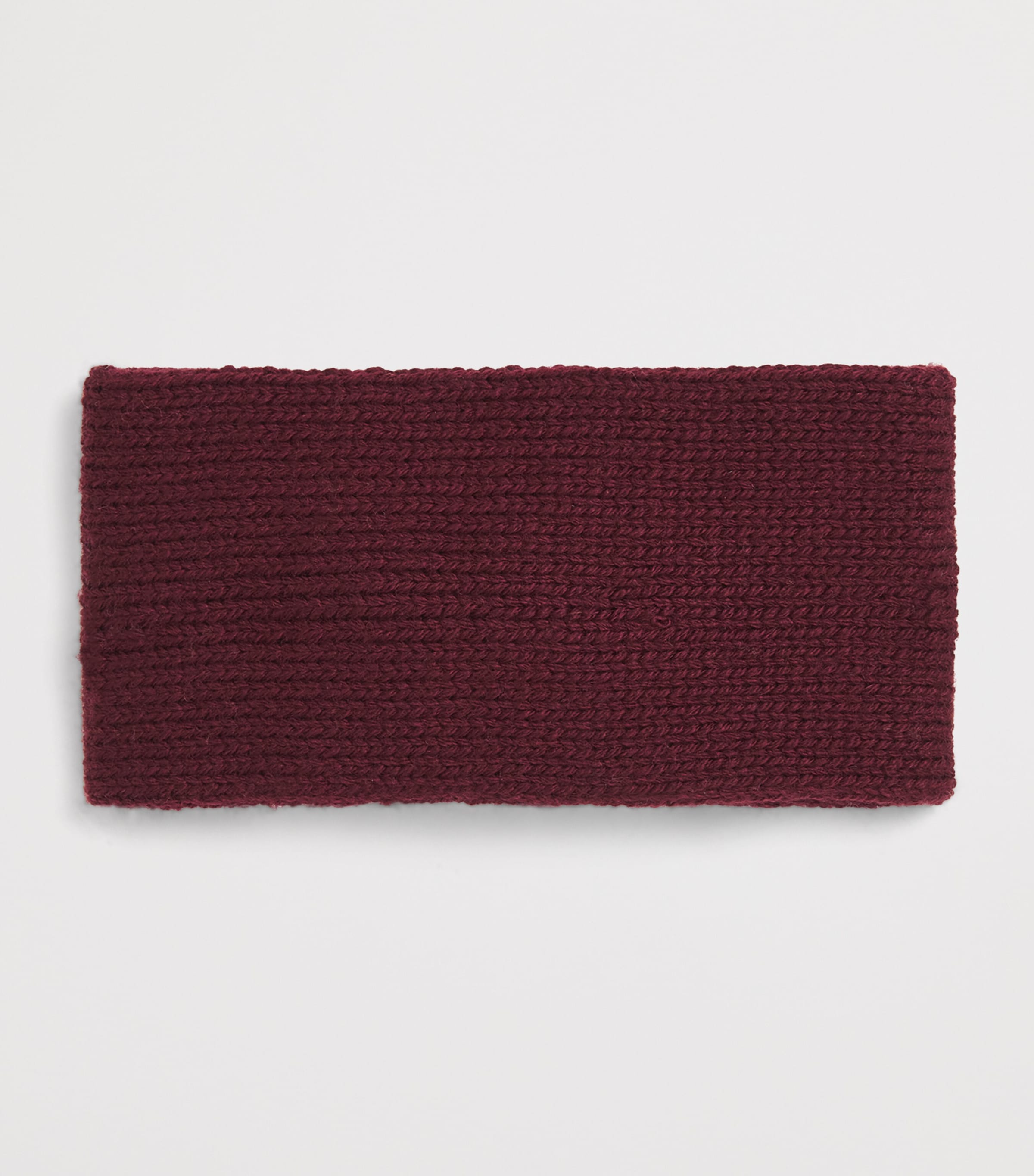 Merino Wool Blackberries Headband (6 Months-4 Years) GRAPE Image 2