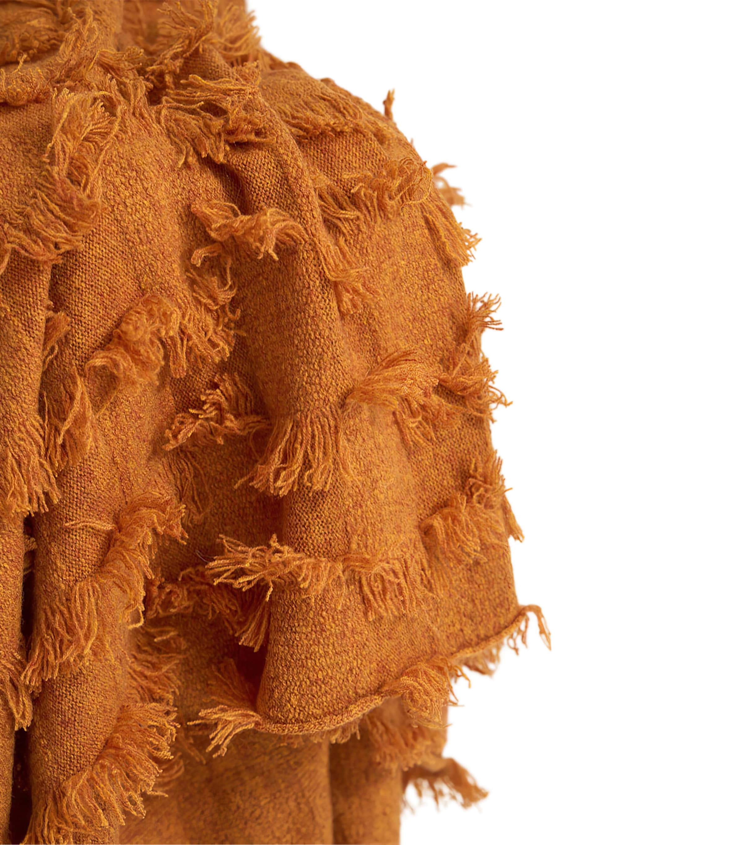 Cashmere Seren Throw (180cm x 120cm) HONEY Image 3