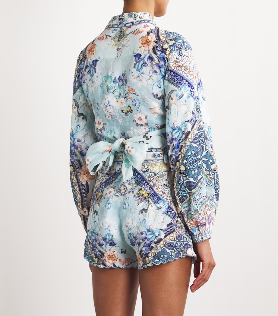 Camilla Womens Silk Wrap Shirt Almanpal Image 3