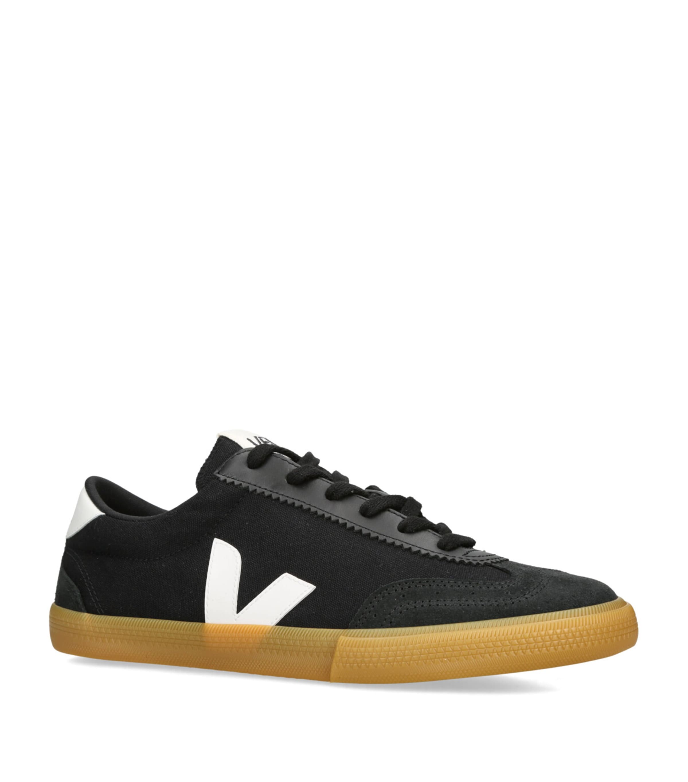 Veja Canvas Volley Sneakers Blk/white Image 3