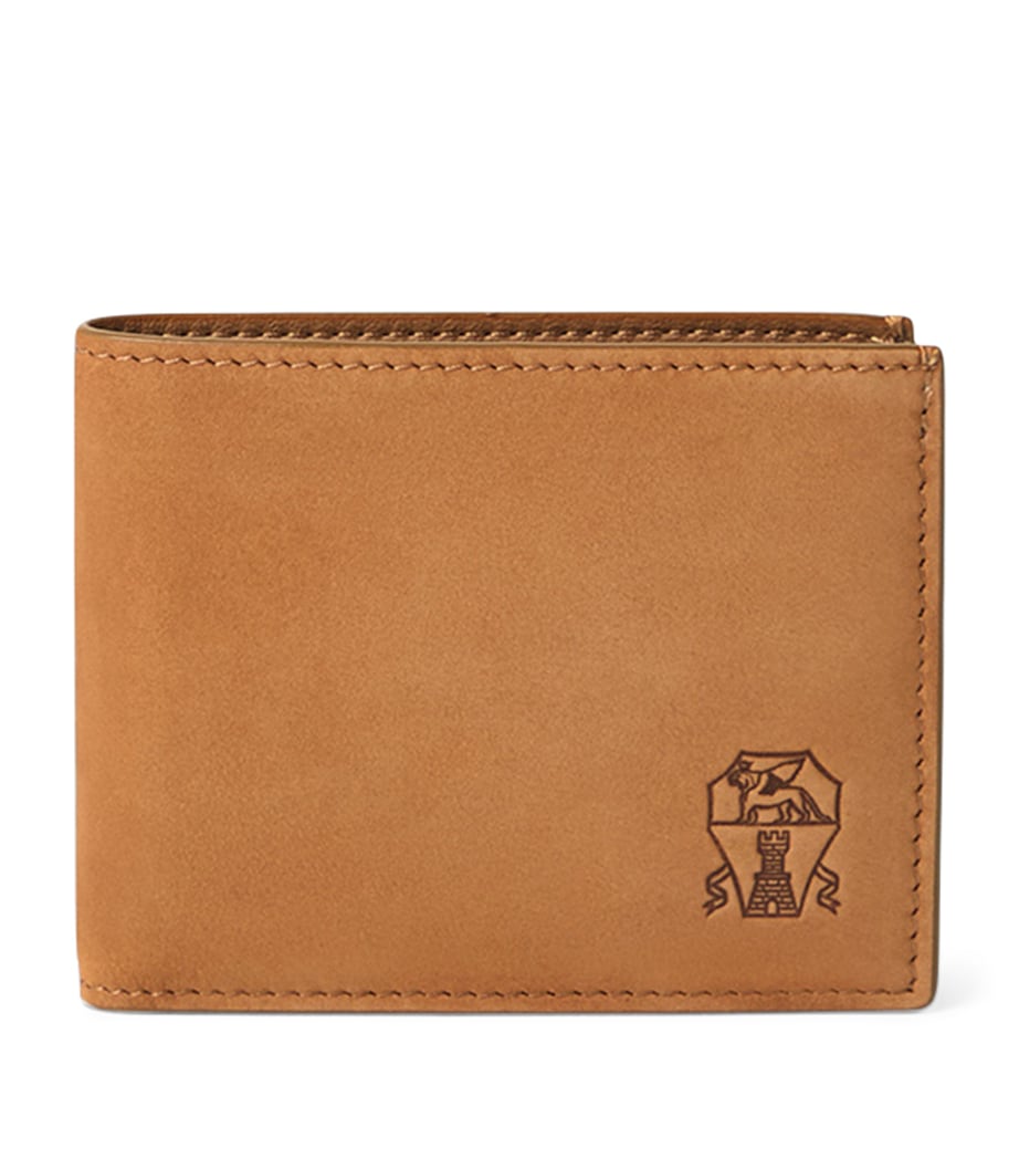 Brunello Cucinelli Nubuck Leather Bifold Wallet Image 1