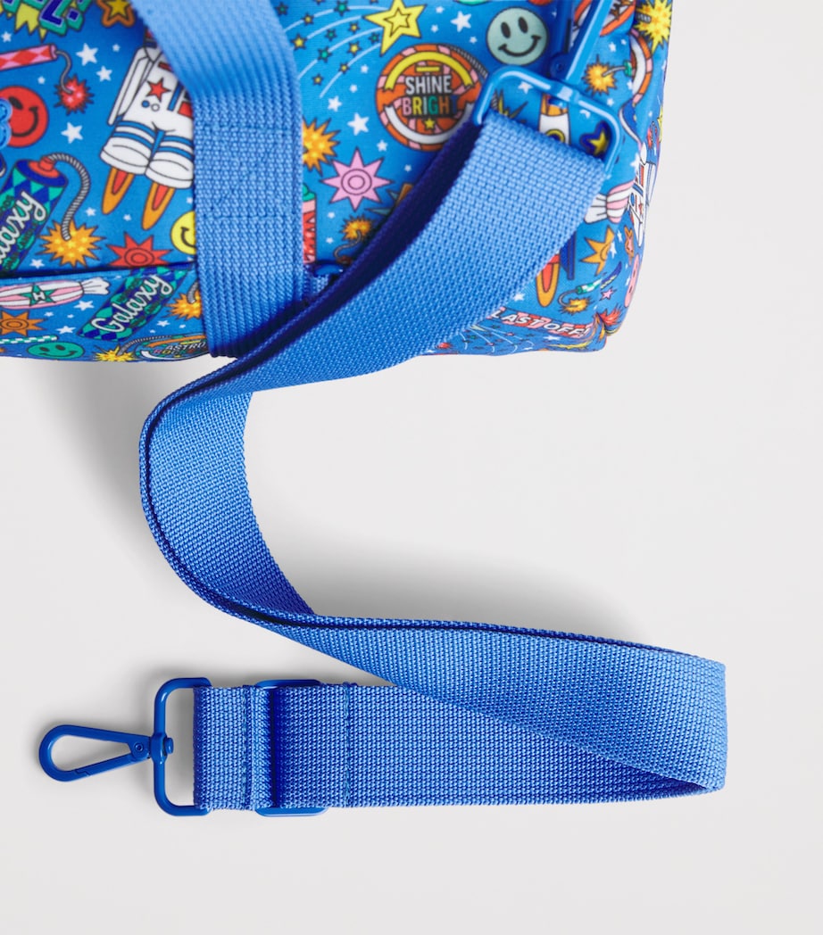 Harrods Pop Rocket Duffle Bag Blue Image 3
