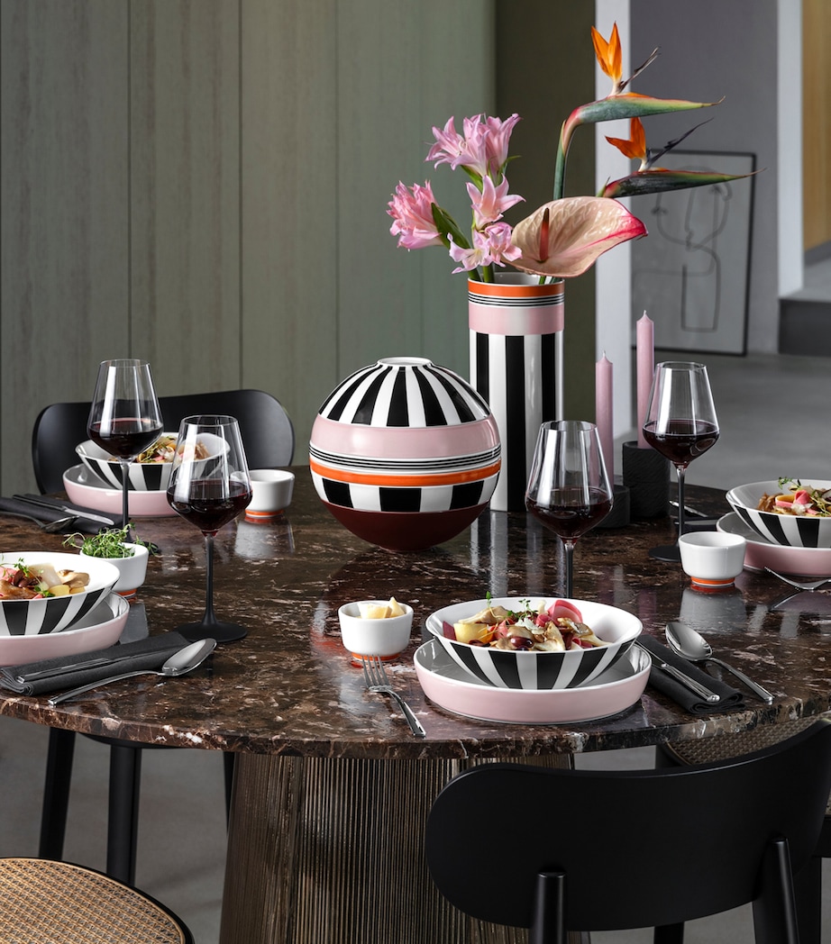 Porcelain Memphis Bowl (21cm) WHITE Image 3