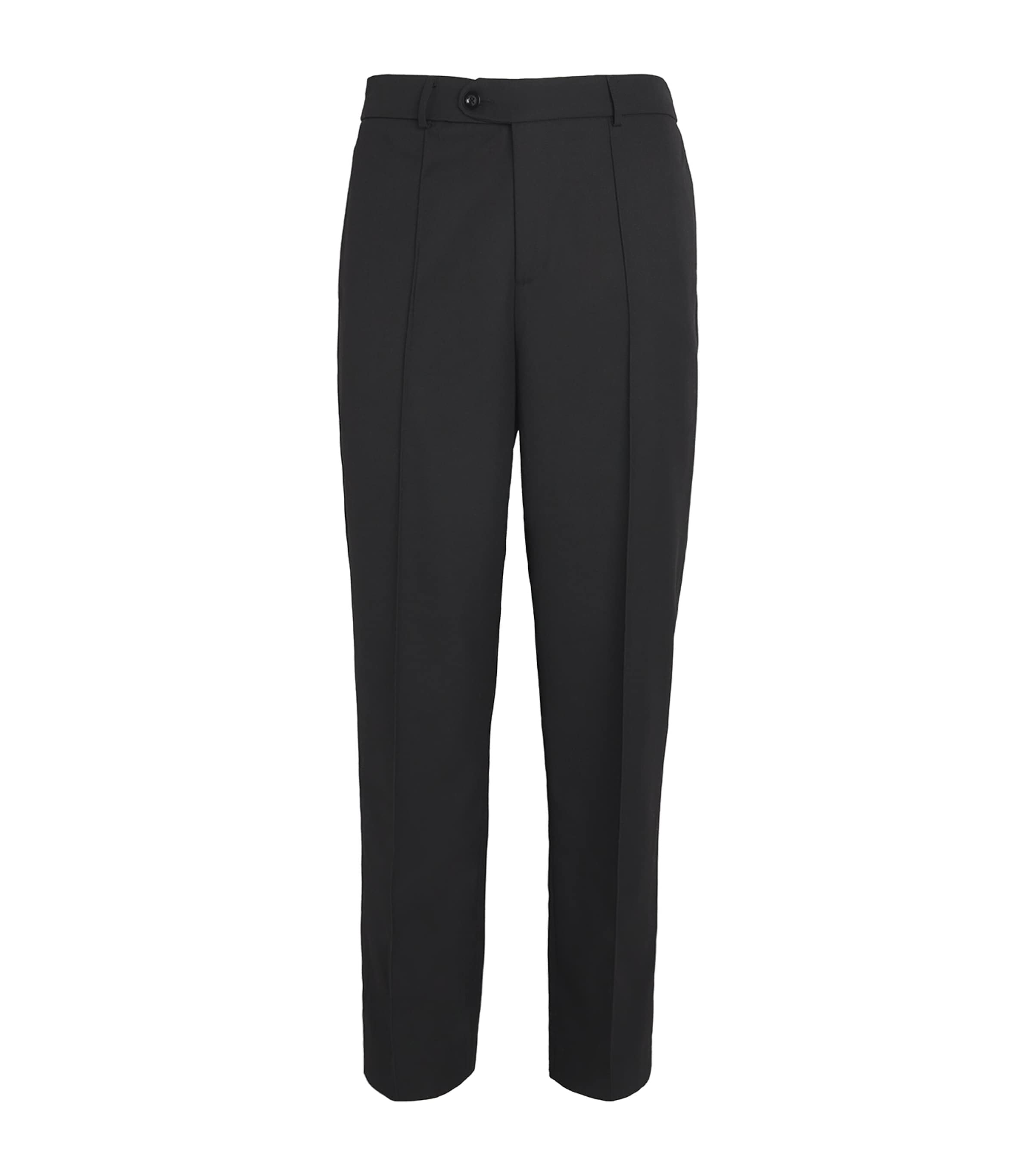 Studio Nicholson Wool-blend Ester Trousers In Black