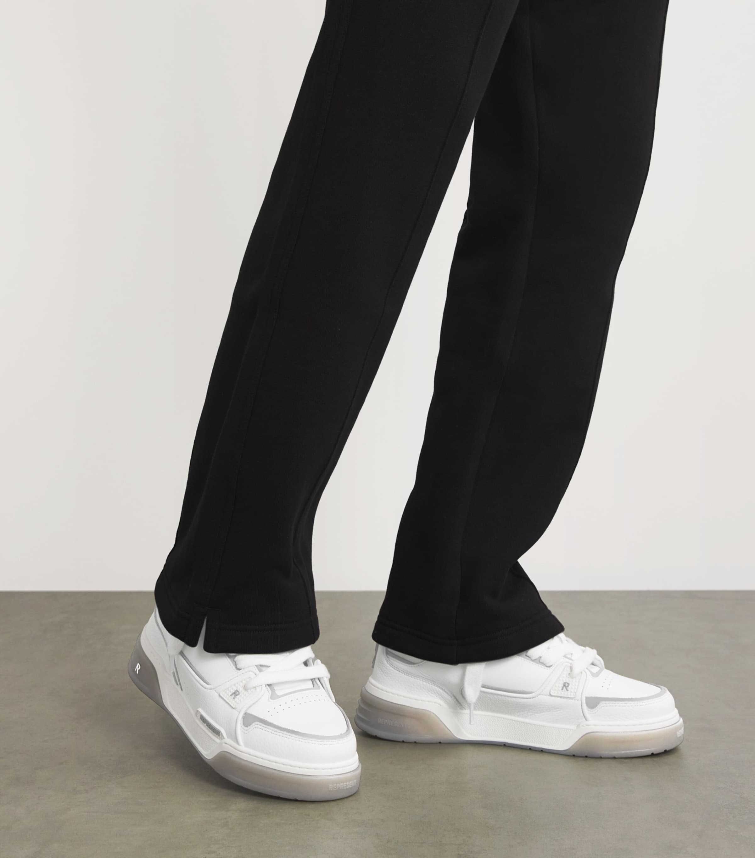 Leather Studio Sneakers WHITE/OTH Image 4