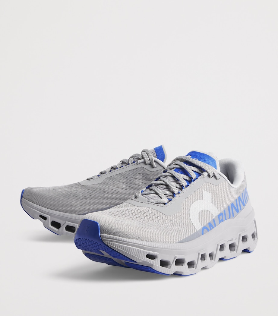 On Mens Cloudmonster 1 Trainers Alloy | Jay Image 3