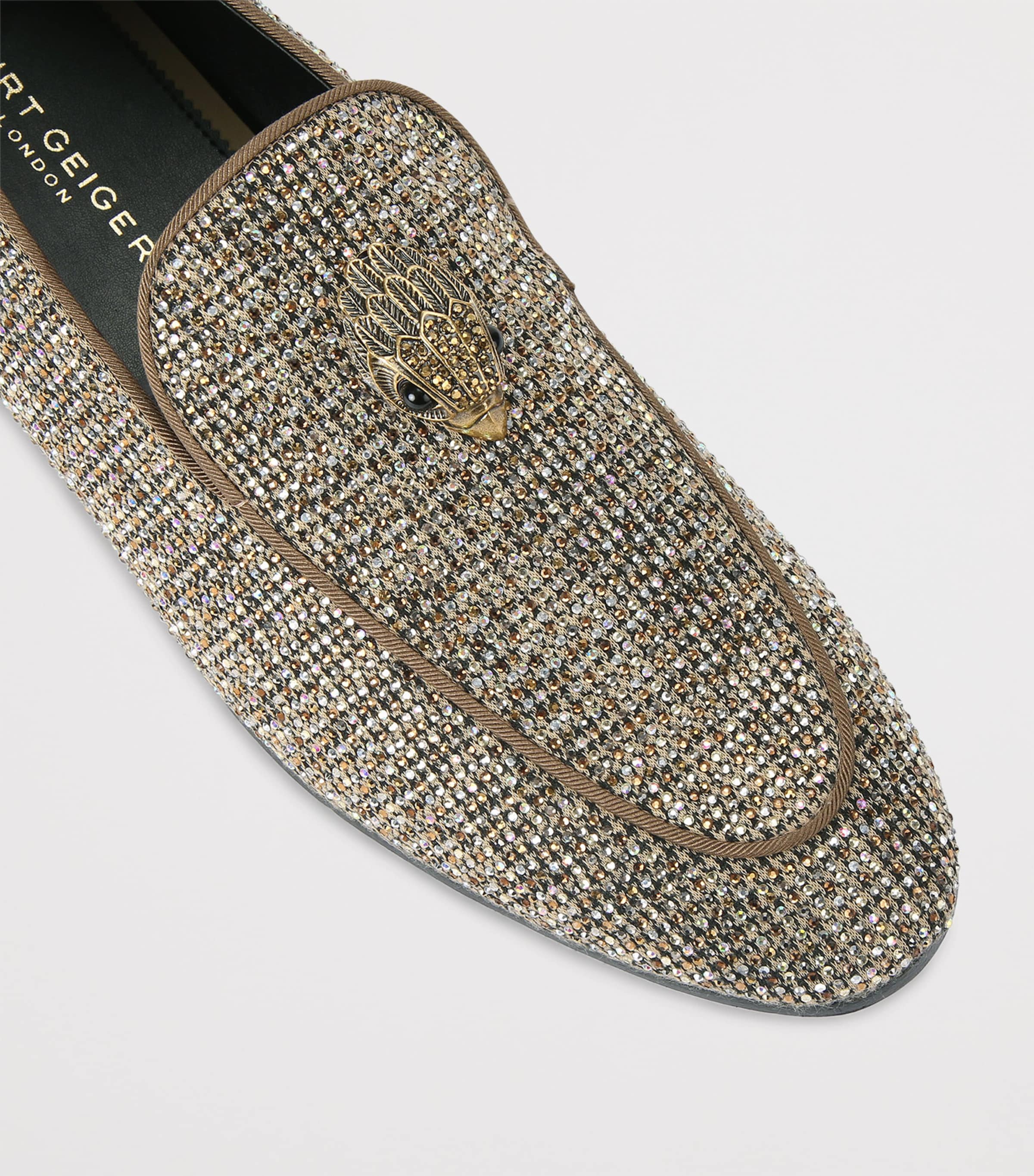 Embellished Hugh 2 Loafers GOLD Image 3