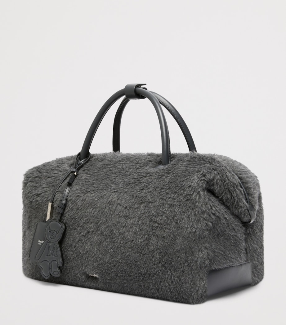 Max Mara Teddy Top-Handle Bag Medium Grey Image 2