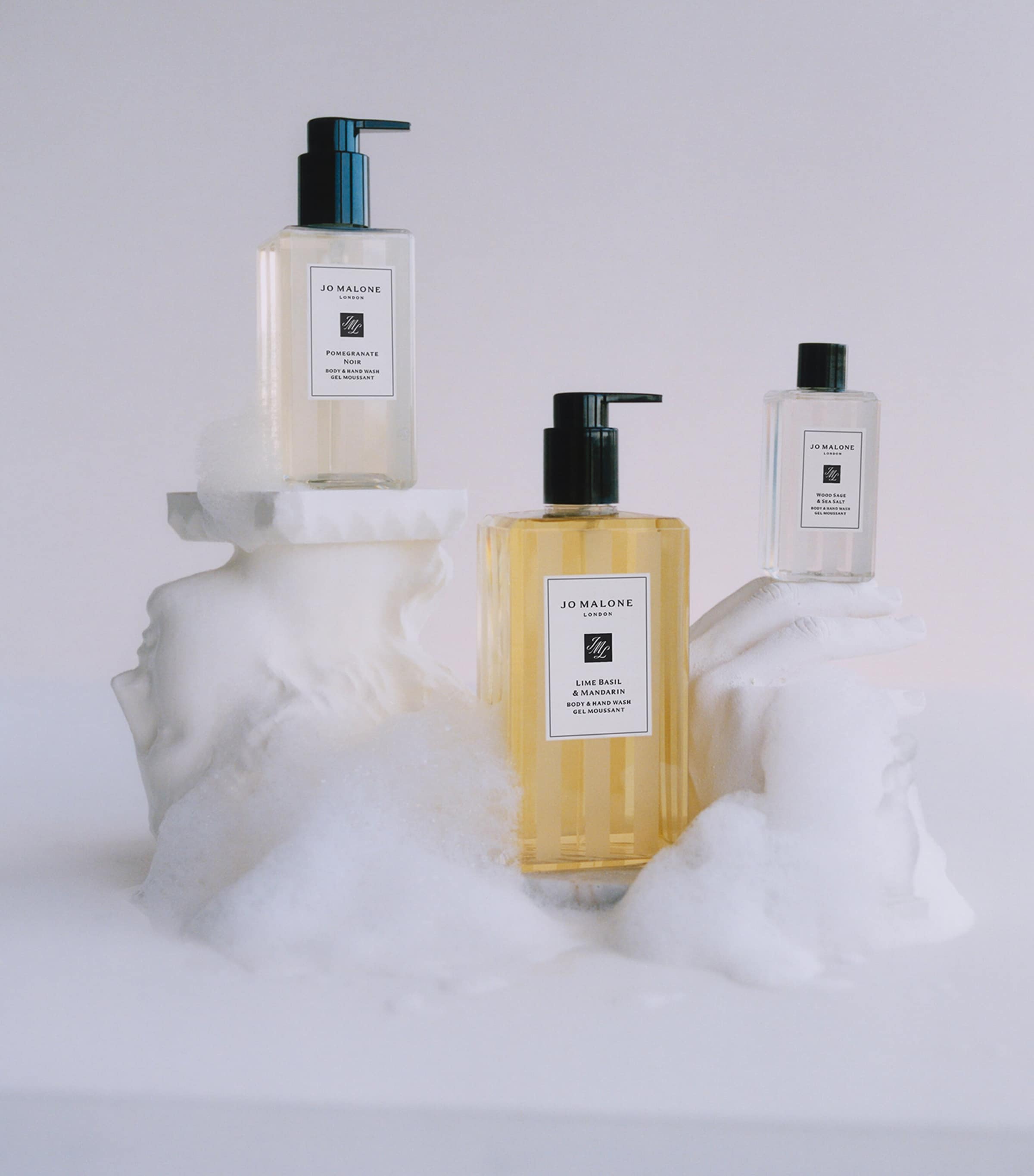 Peony & Blush Suede Body & Hand Wash (500ml) NO COLOUR Image 4