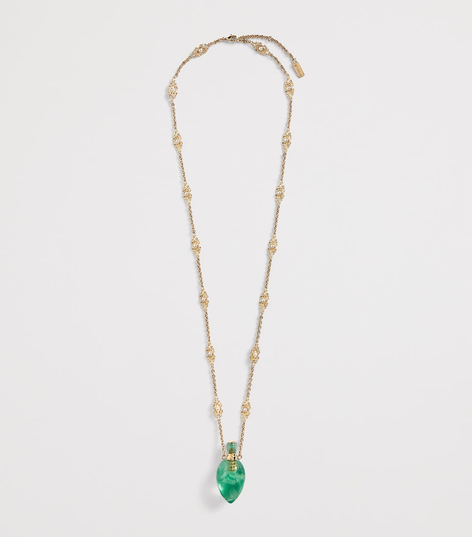 Victorian Pendant Necklace MINERAL GREEN Image 3