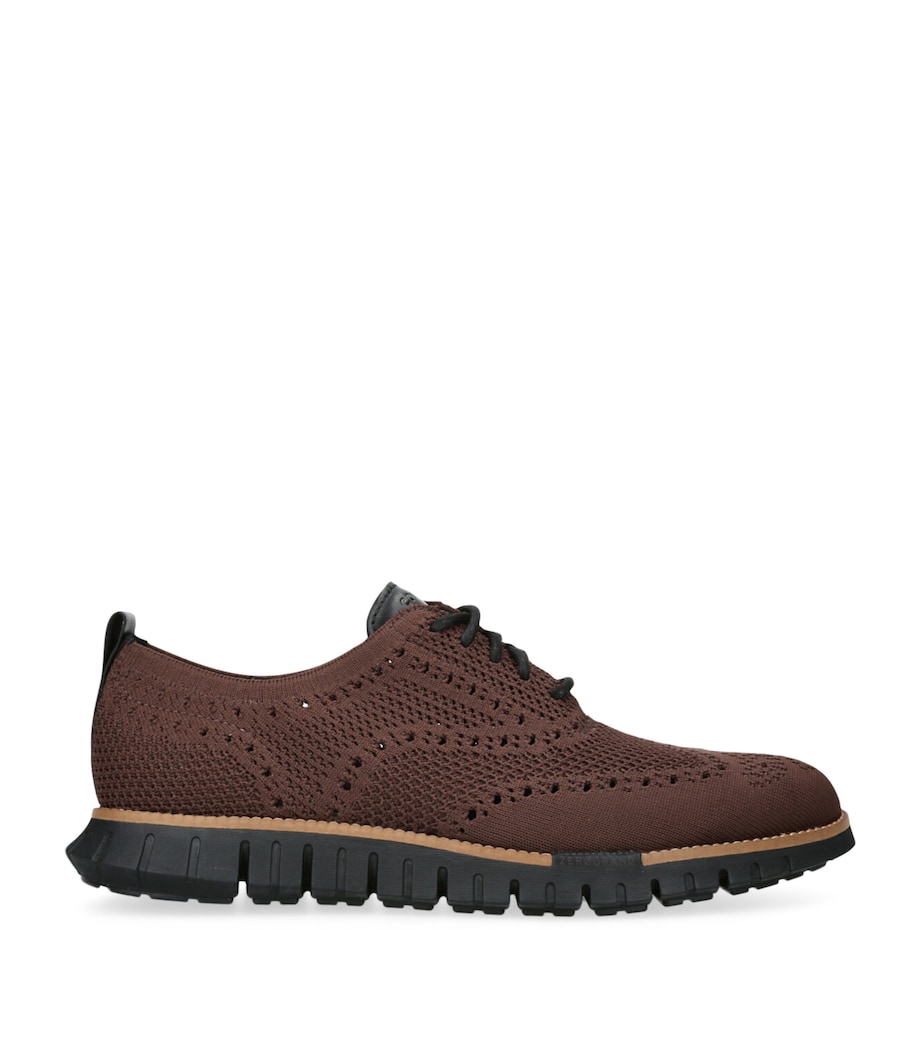 Stitchlite ZERØGRAND Remastered Oxford Shoes BROWN/OTH Image 1