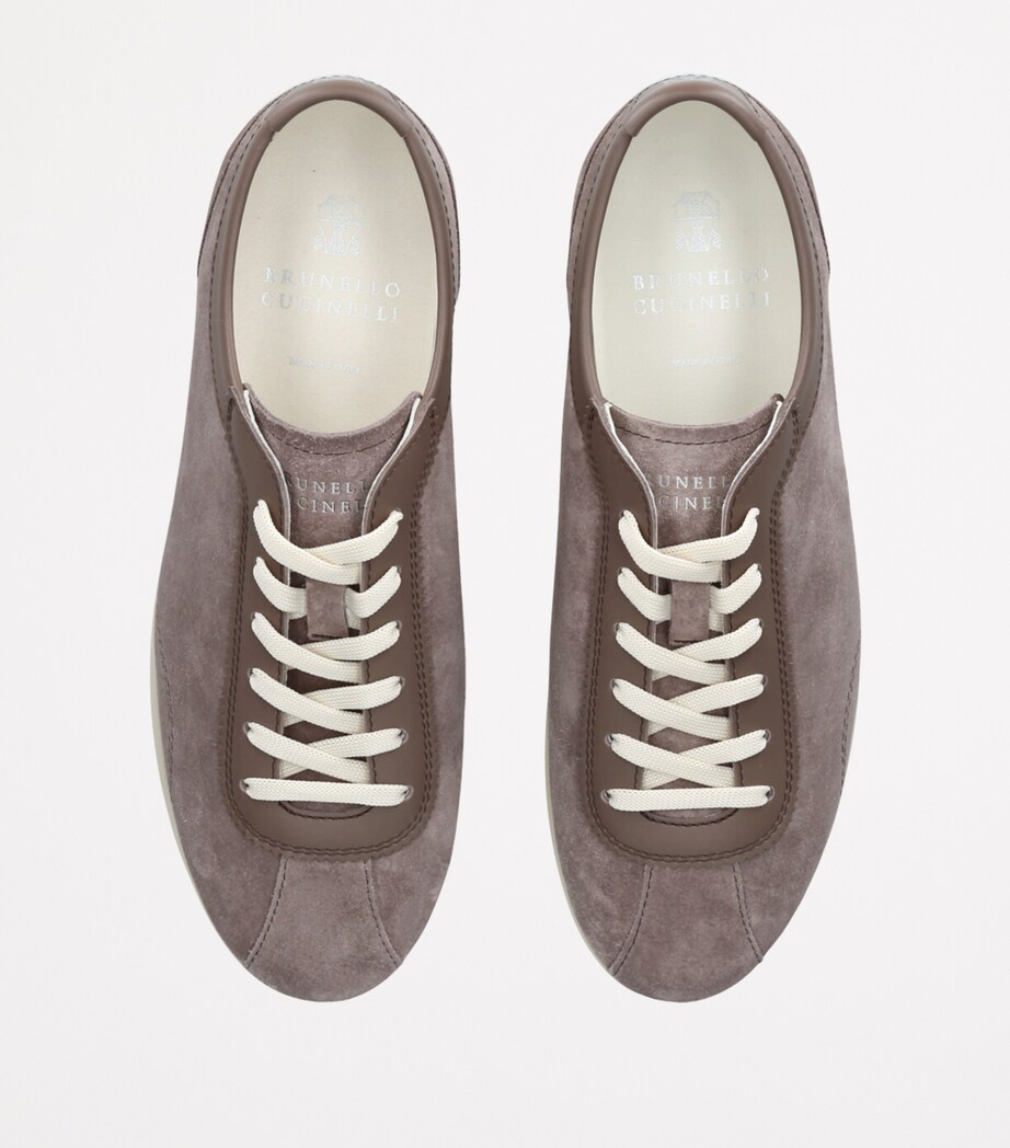 Suede Sneakers TAN Image 4