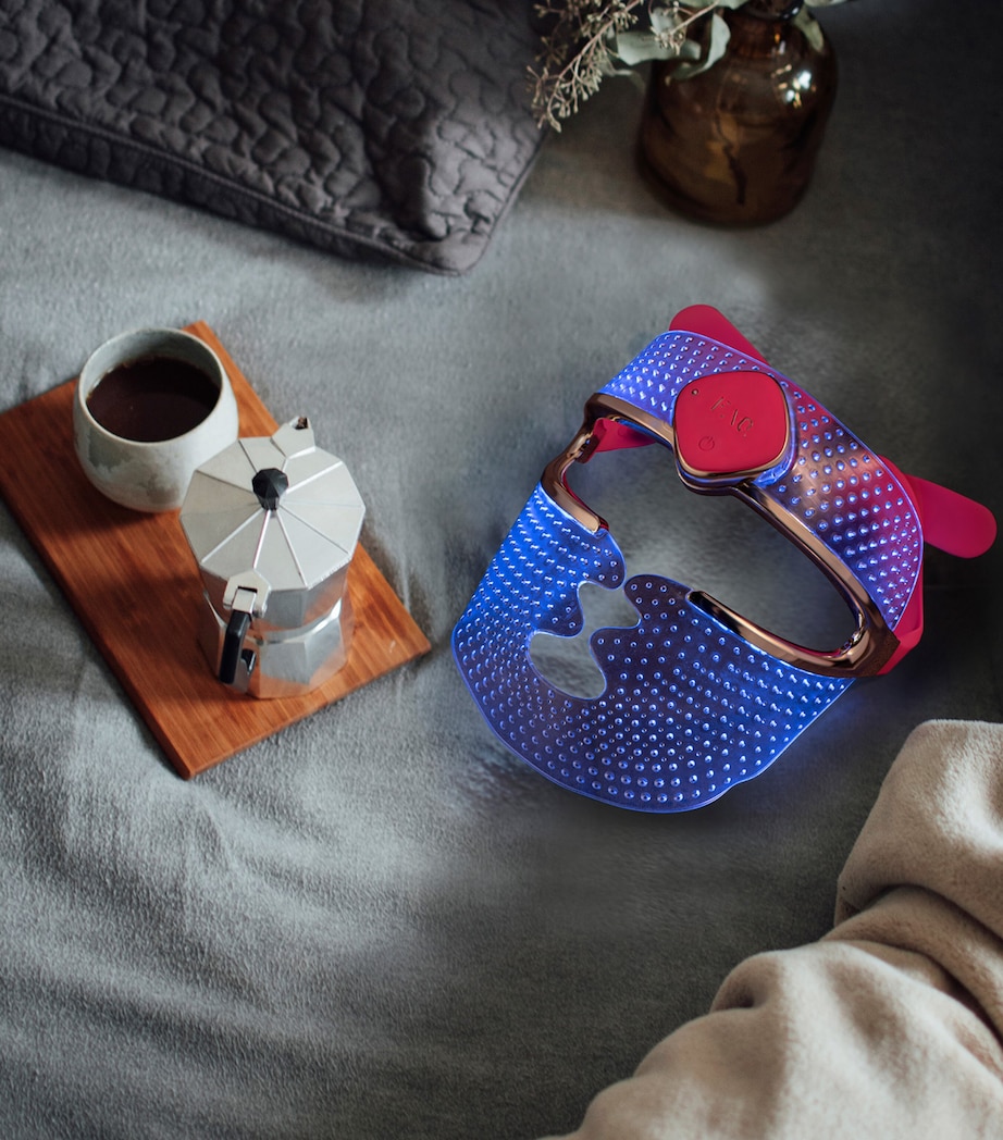 201 Ultra-Lightweight Silicone LED Anti-Ageing Face Mask Treatment NO COLOUR Image 4