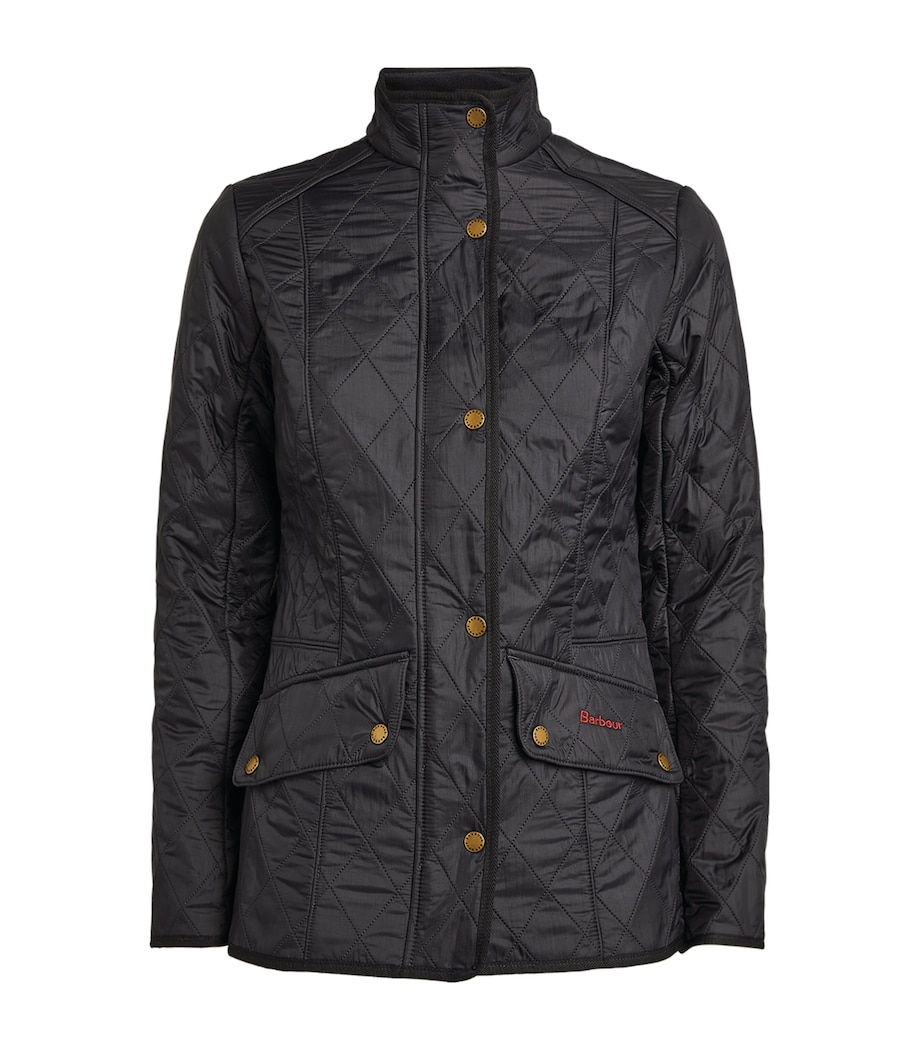 Cavalary Quilt Coat NAVY Image 1