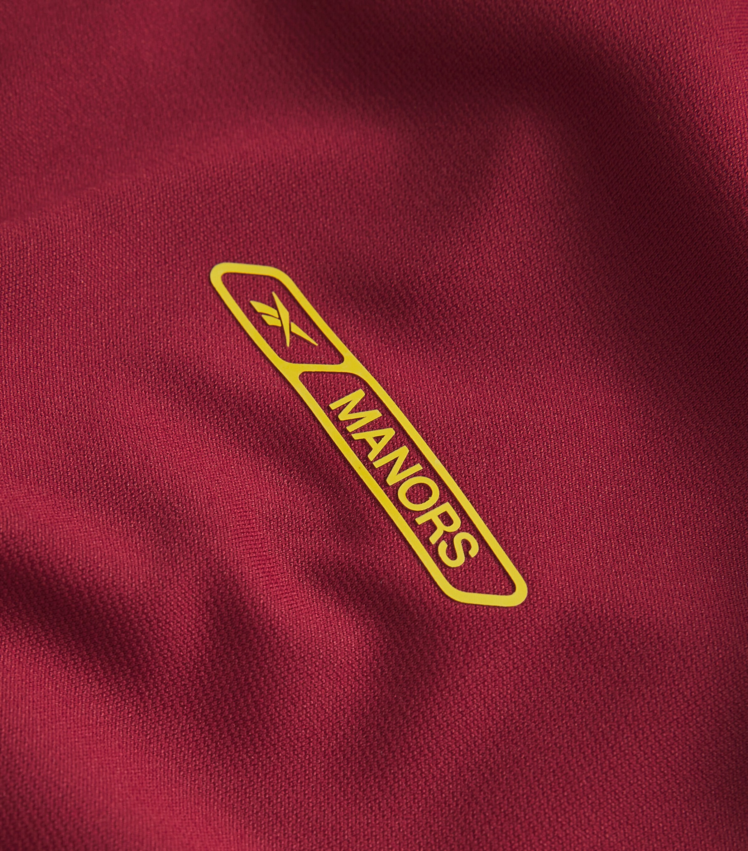 x Reebok Polo Shirt BURGUNDY Image 5
