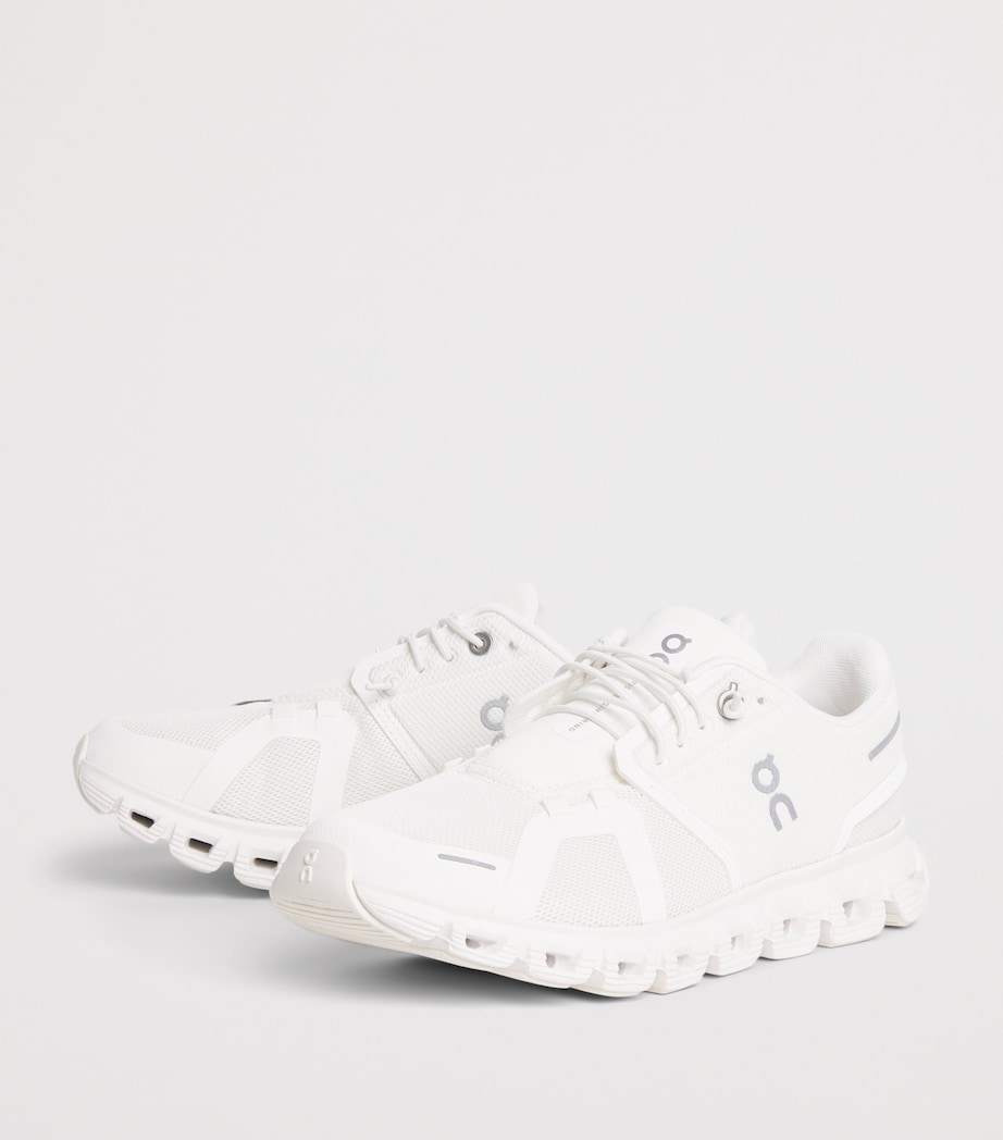 On Womens Cloud 6 Trainers White | White Image 3