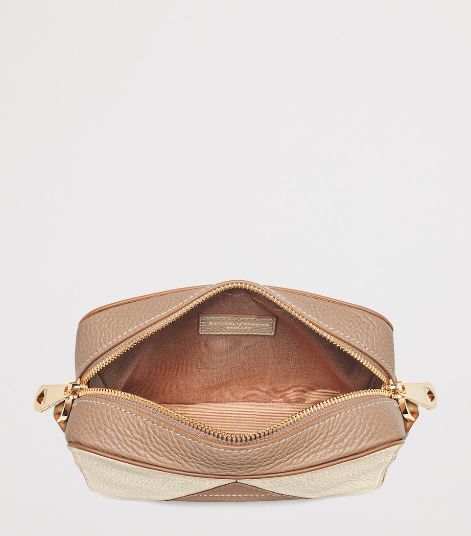 Leather Camera Bag TAUPE Image 4