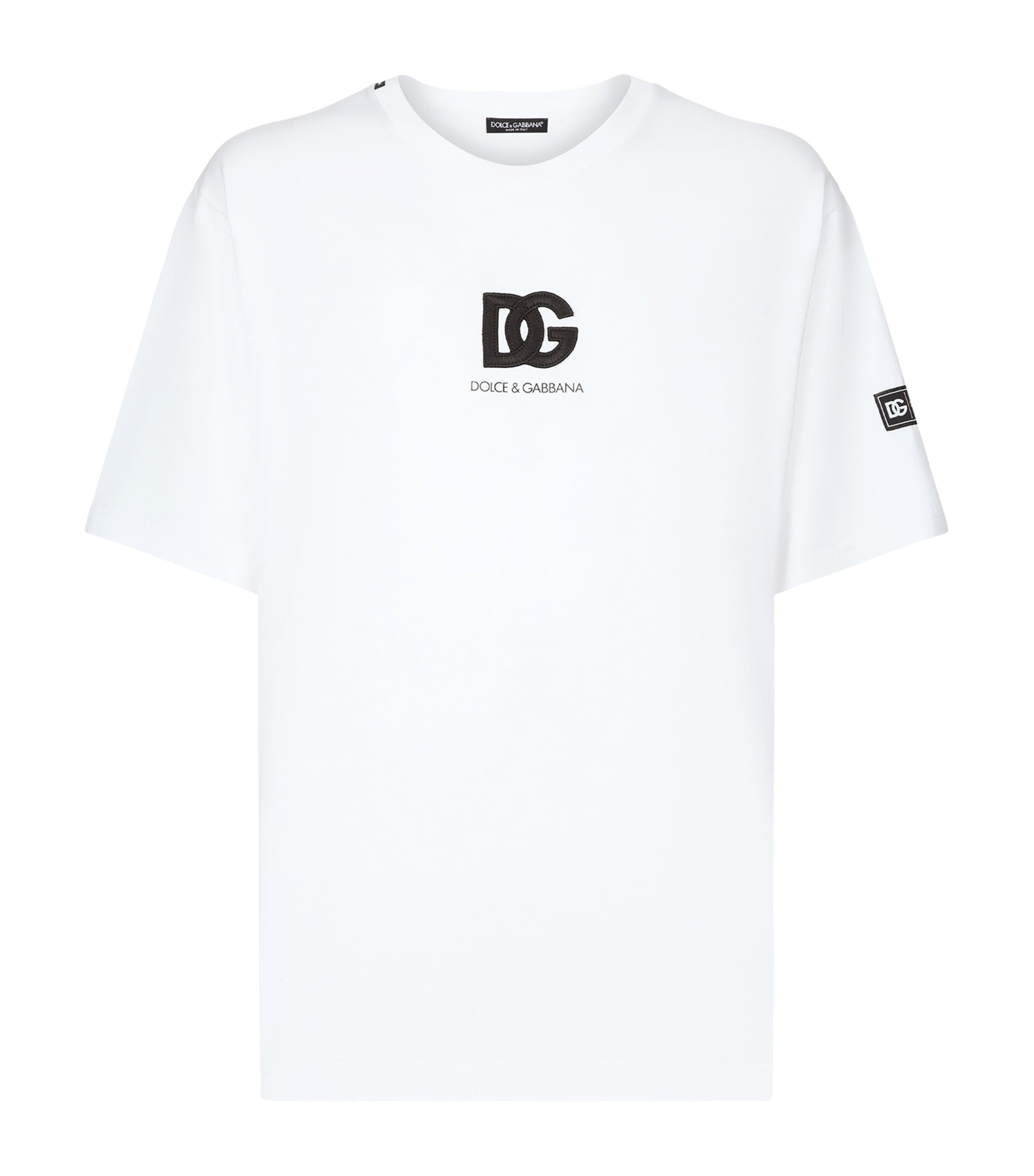 Tシャツ・カットソー DOLCE & GABBANA Woman T-Shirt White F8N08ZGDCWQ W0800 Short-sleeved cotton t-shirt in White for Women | Dolce&Gabbana®